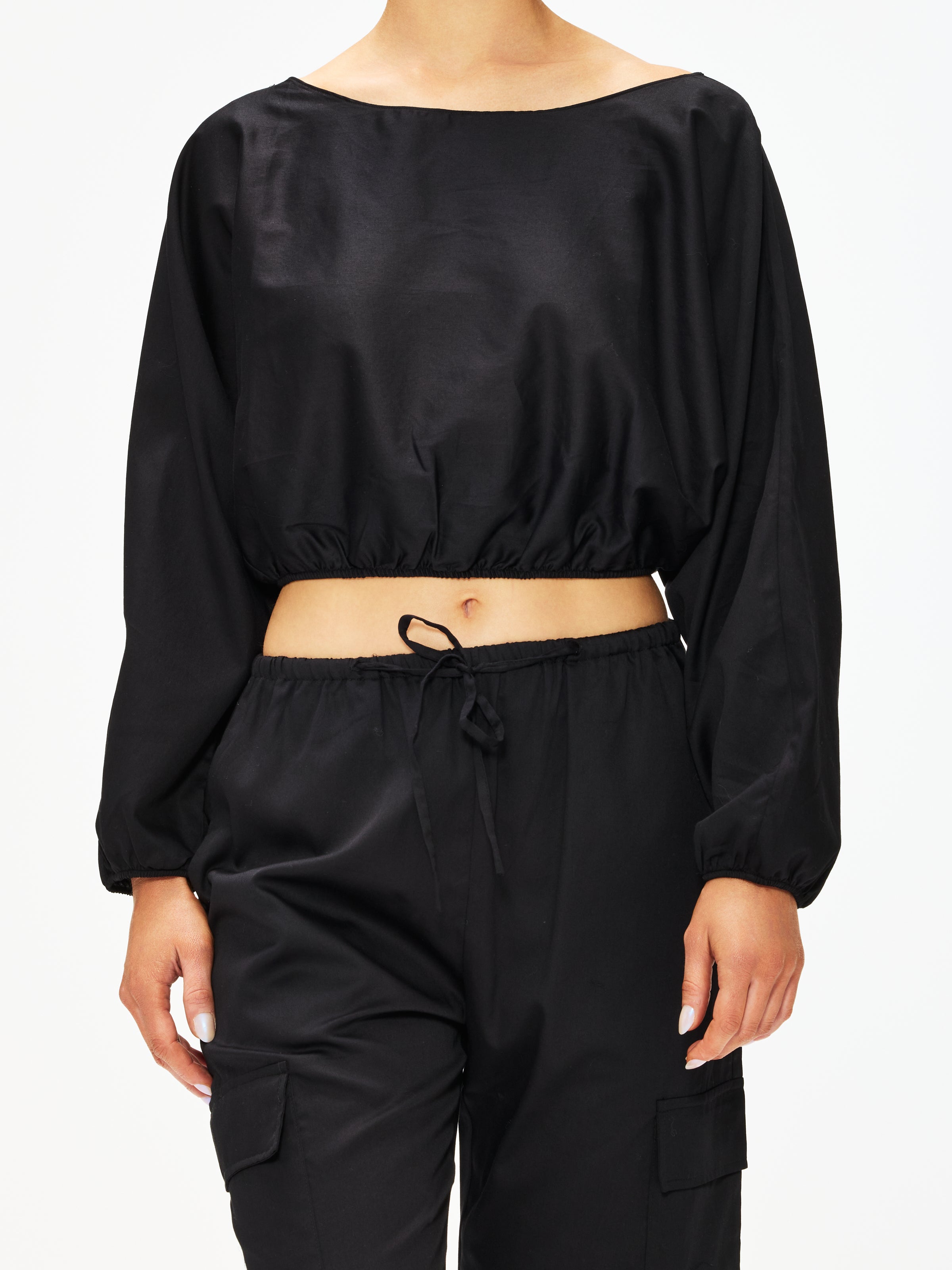 ＊YOKO CHAN＊long sleeve Back flare Blouse How to make a FLARE SHIRT TOP with BACK SLIT and TRUMPET SLEEVE
