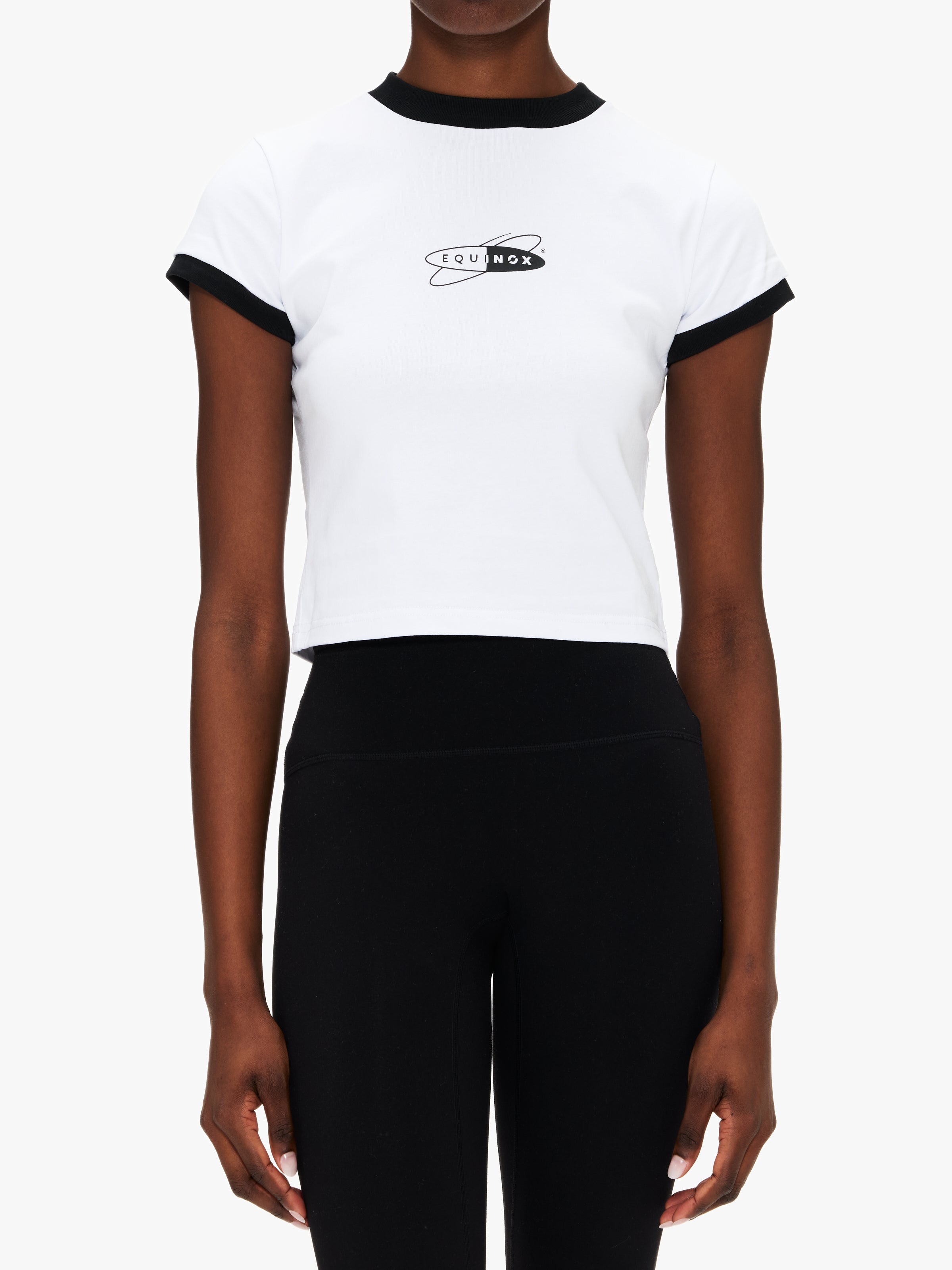 RENページ Equinox Retro Ringer Baby Tee – The Shop at Equinox