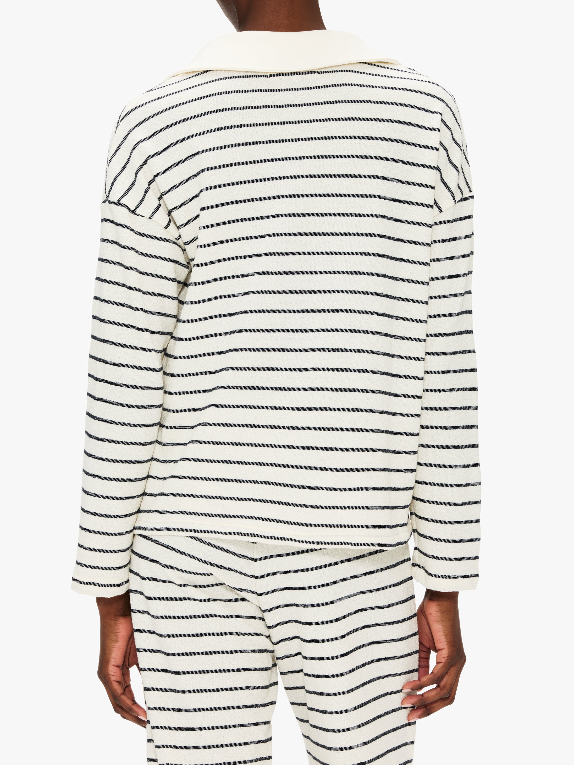 Electric & Rose Lana Polo Top Stripe