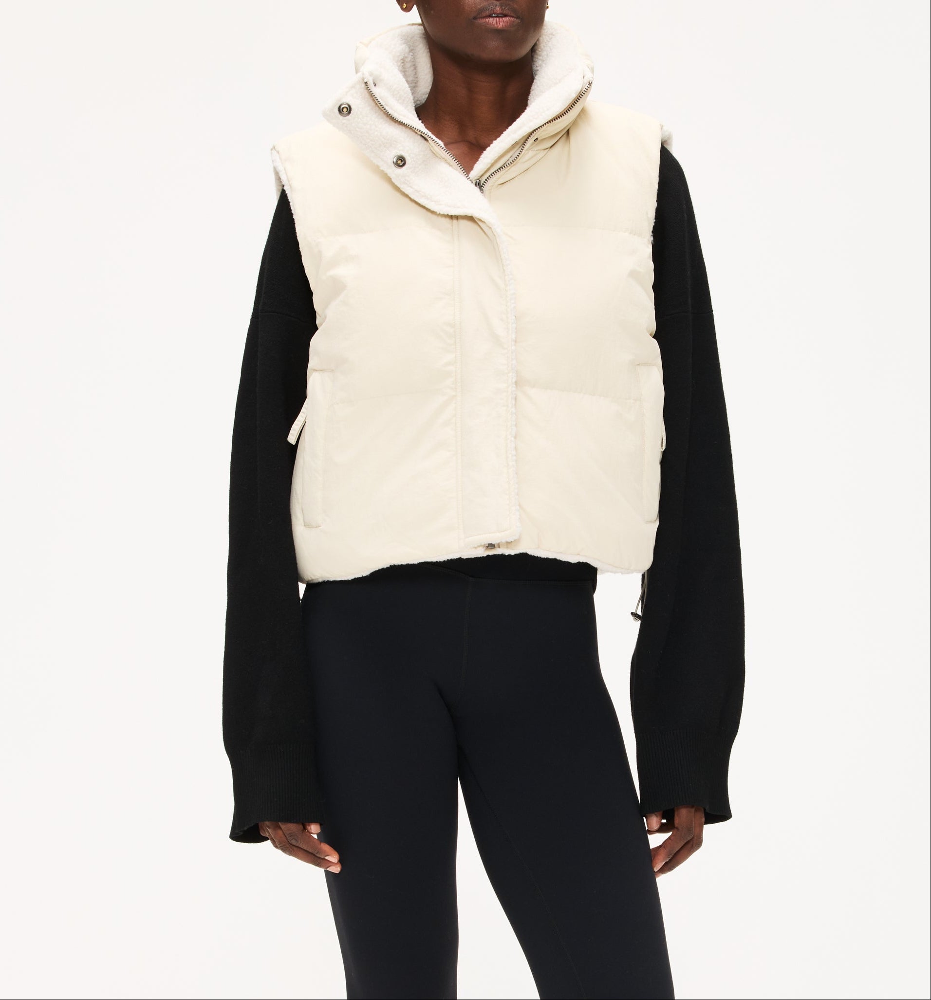 All Fenix Shearling Reversible Puffer Vest