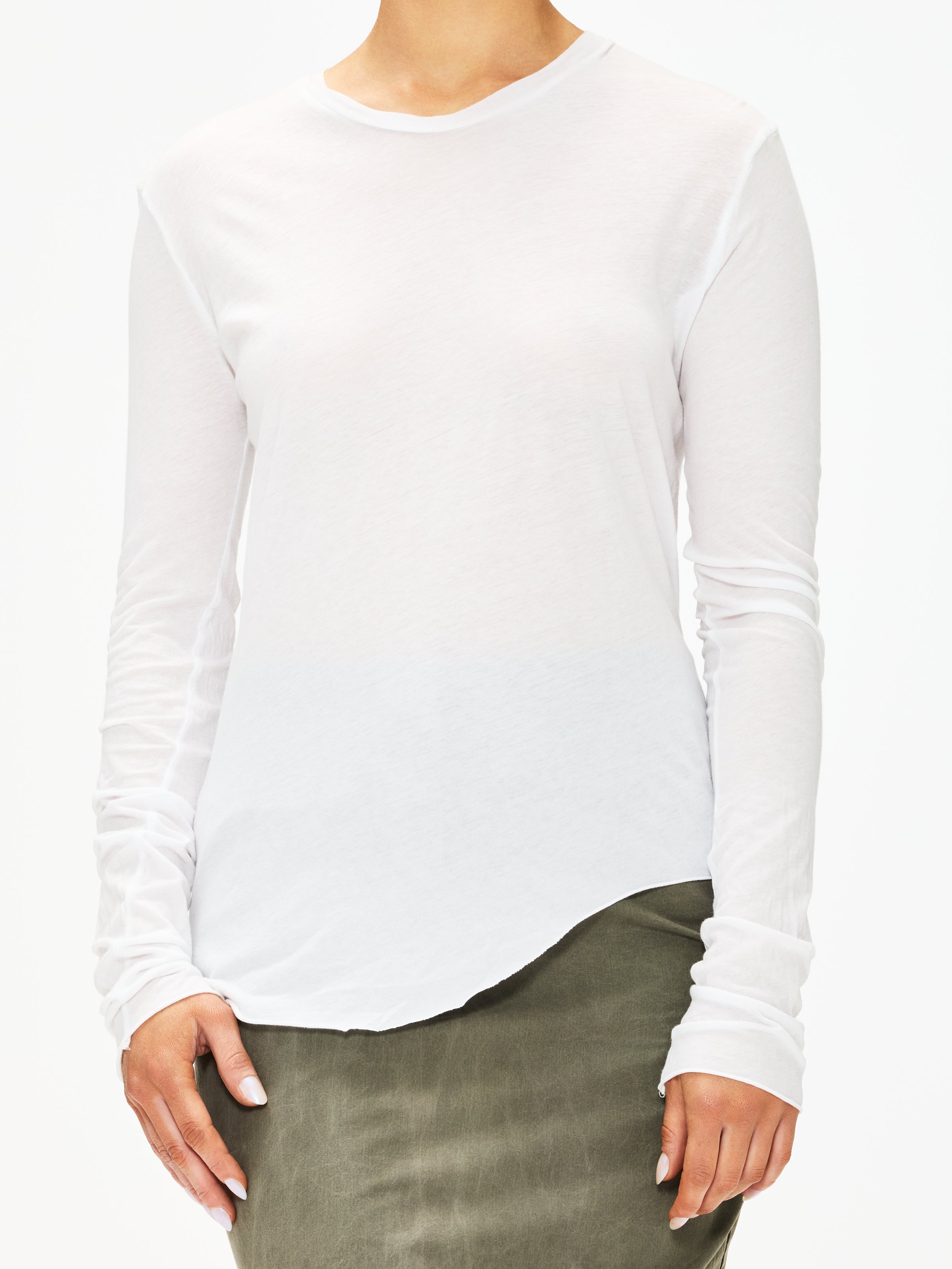 All Three Stella Long Sleeve in Tissue Cotton – The Shop at Equinox