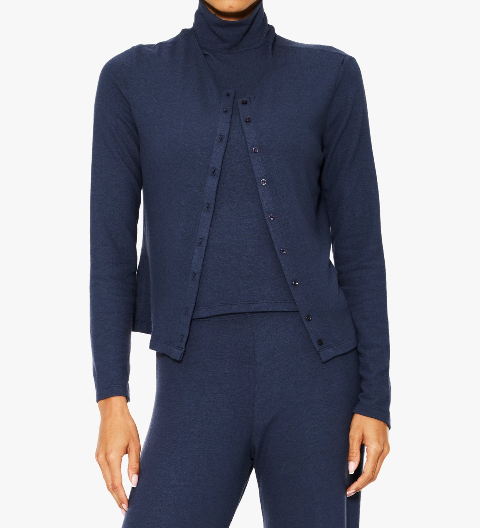 カーディガン louren longsleeve rib knit cardigan louren longsleeve rib knit cardigan 【公式通販】