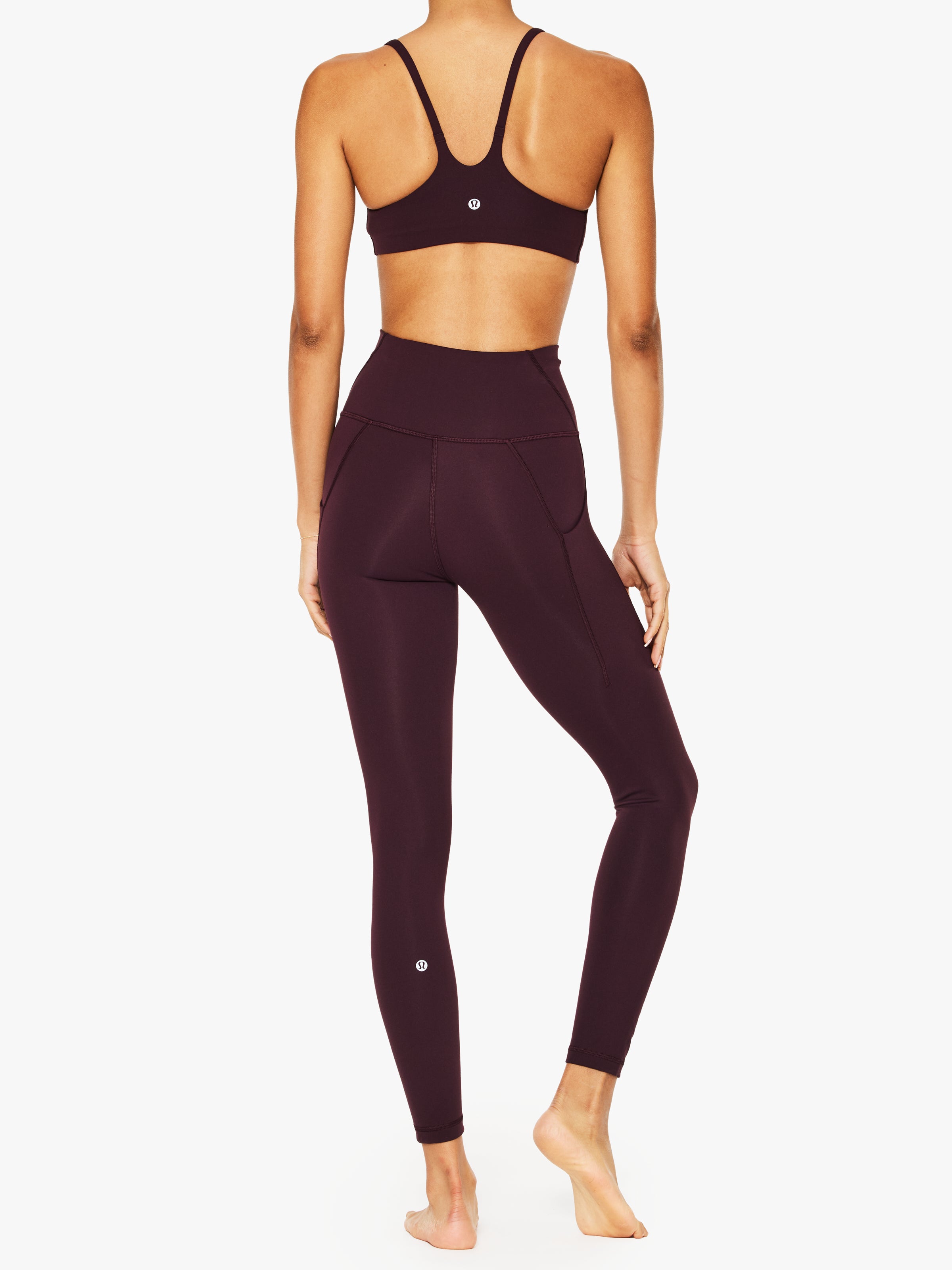 Lululemon Wunder Train High Rise Tight 25" With Pockets