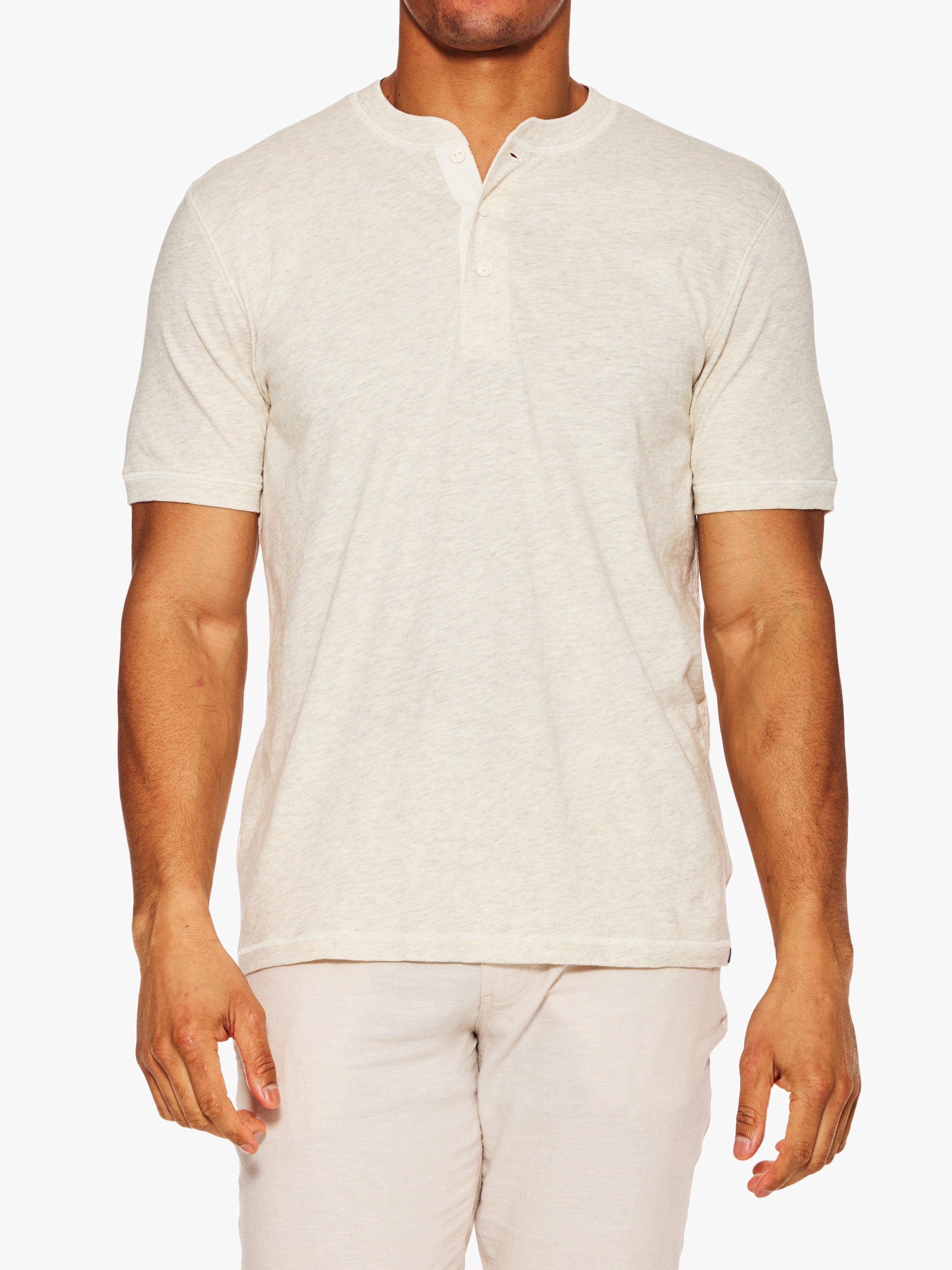 Faherty Short Sleeve Sunwashed Henley