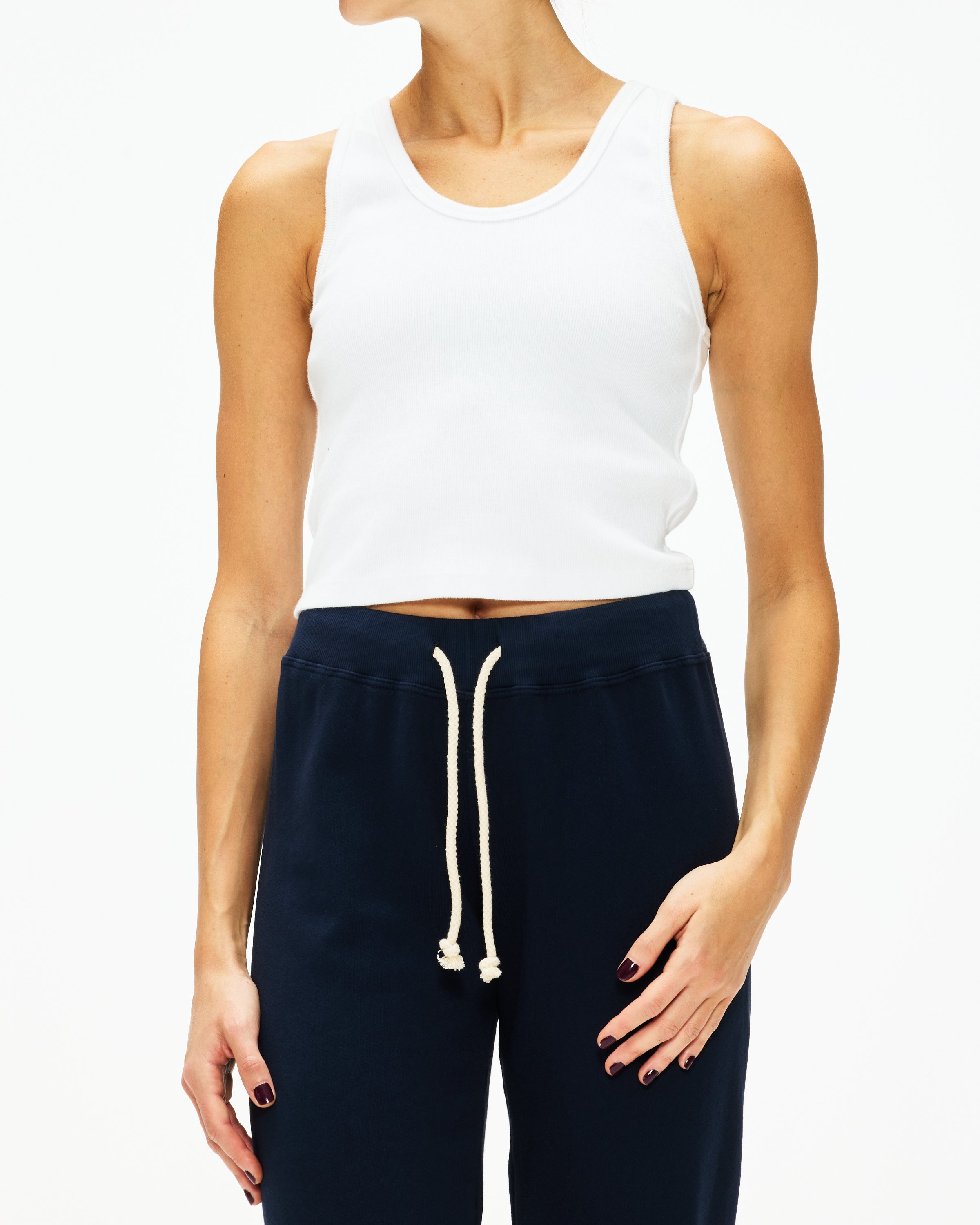 Perfect White Tee Blondie Rib Tank – The Shop at Equinox
