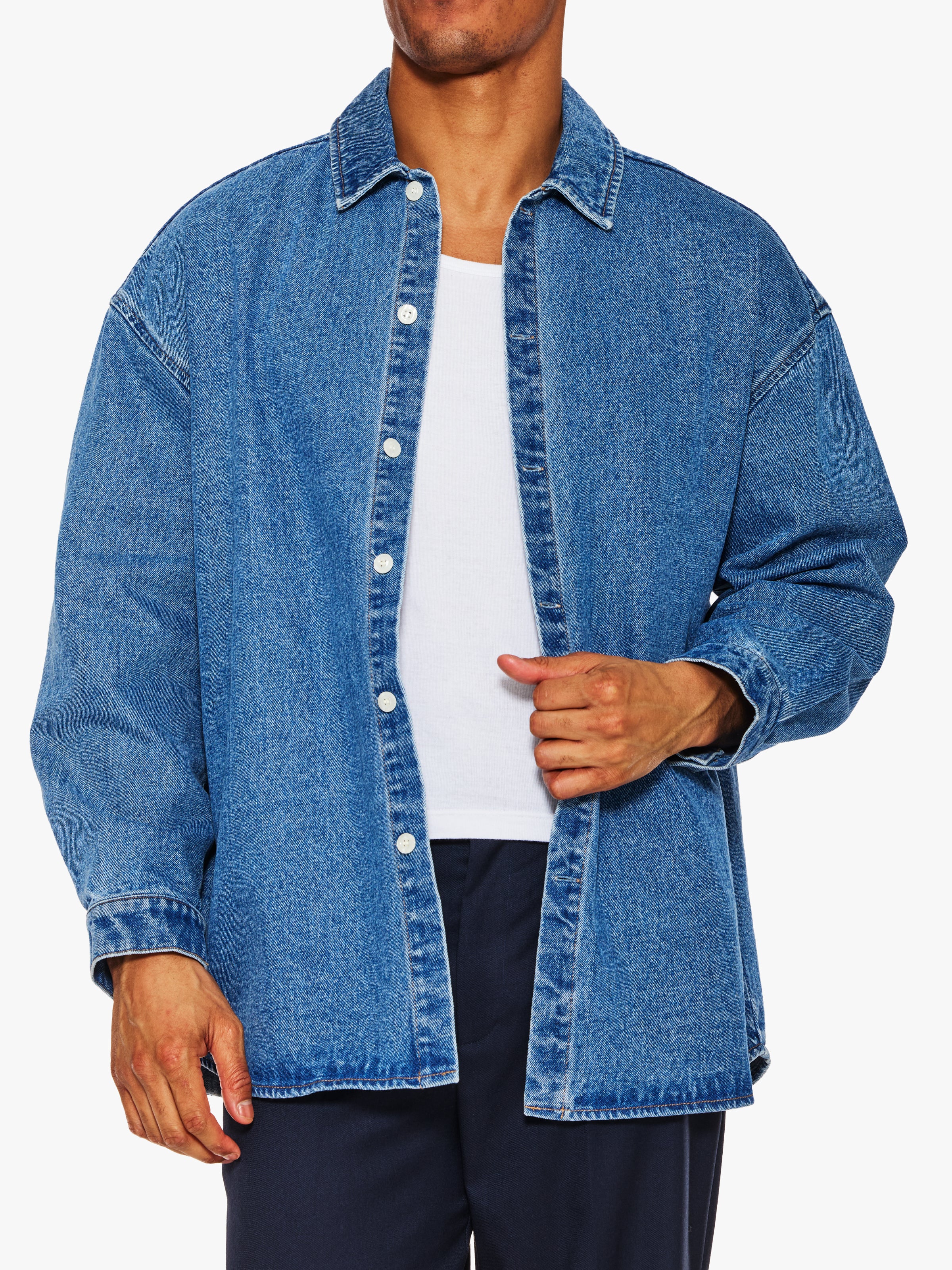 KROST Oversized Denim Shirt  The Shop at Equinox