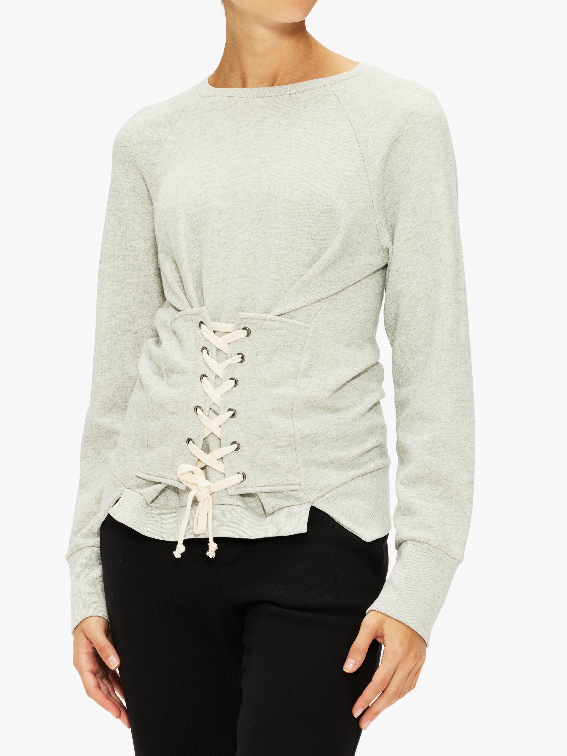 Corset back sweater best sale