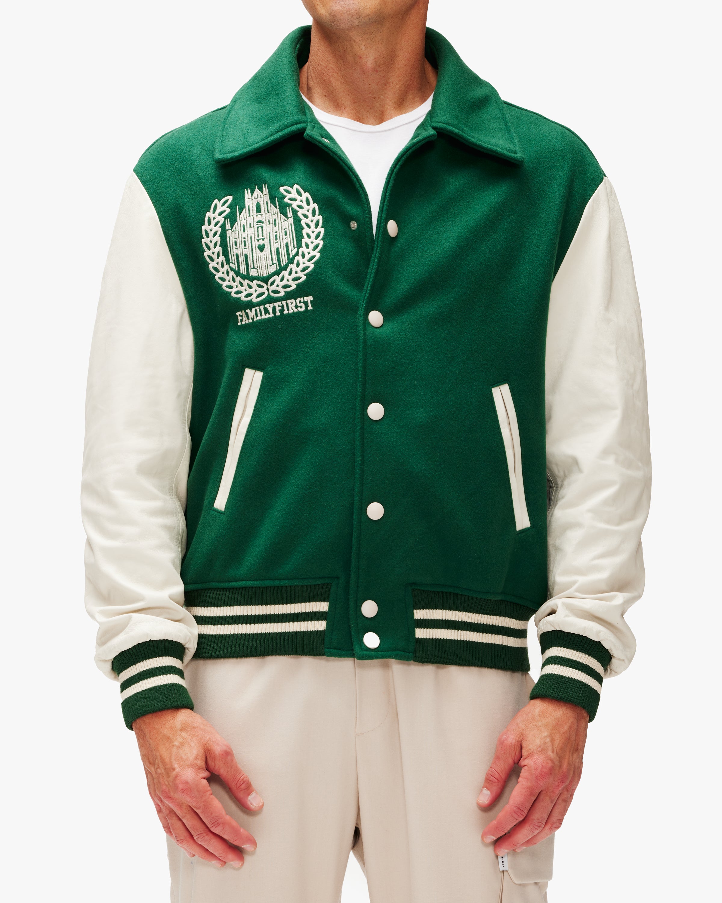 Let The Good Times Roll Unisex Christmas Varsity Jacket – Batch1