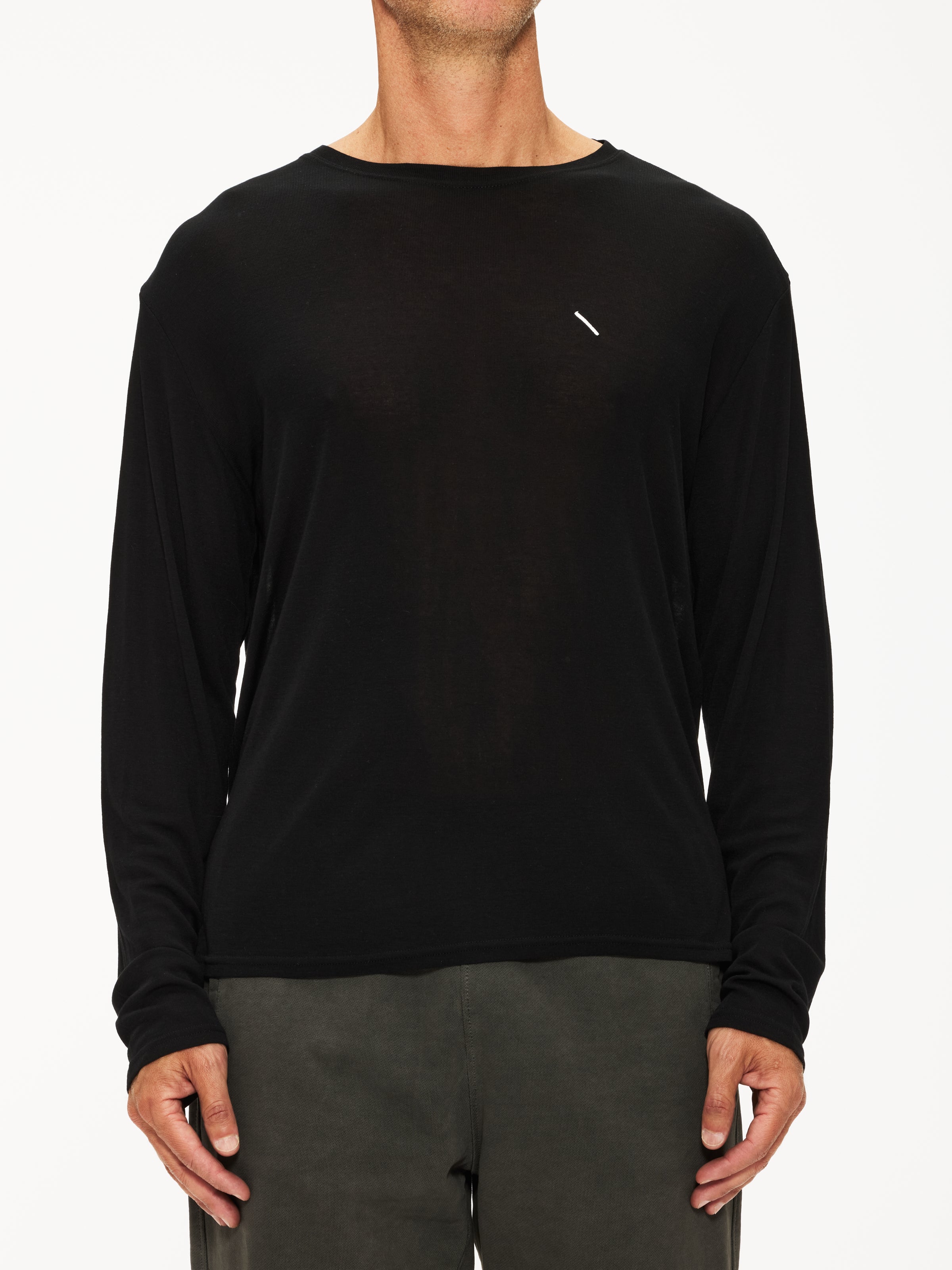 Saturdays Merino Jersey Standard Long Sleeve Tee