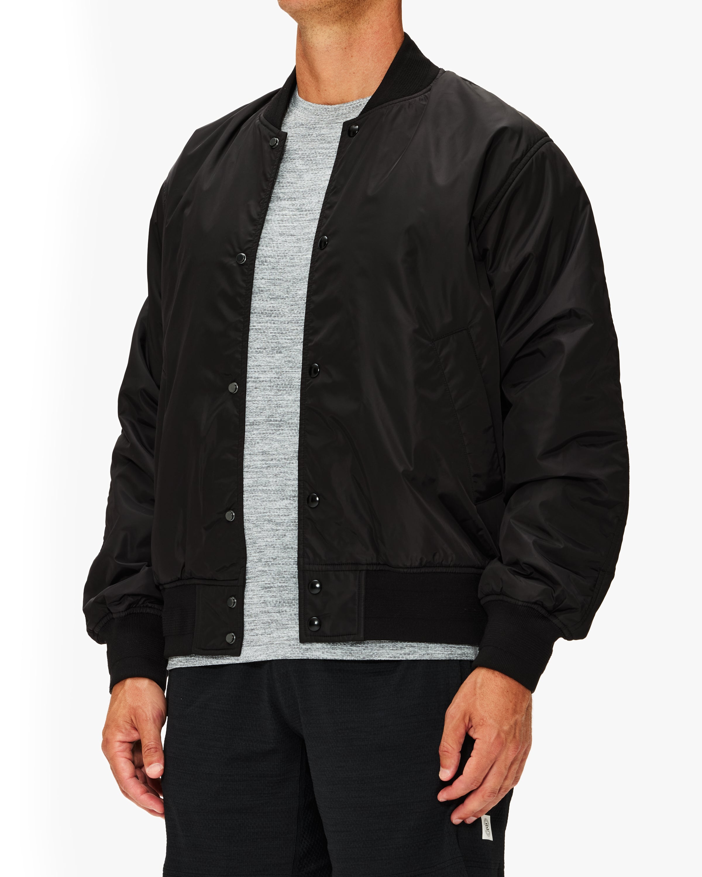 Econyl Satin Nylon Stadium Jacket – The Shop at Equinox