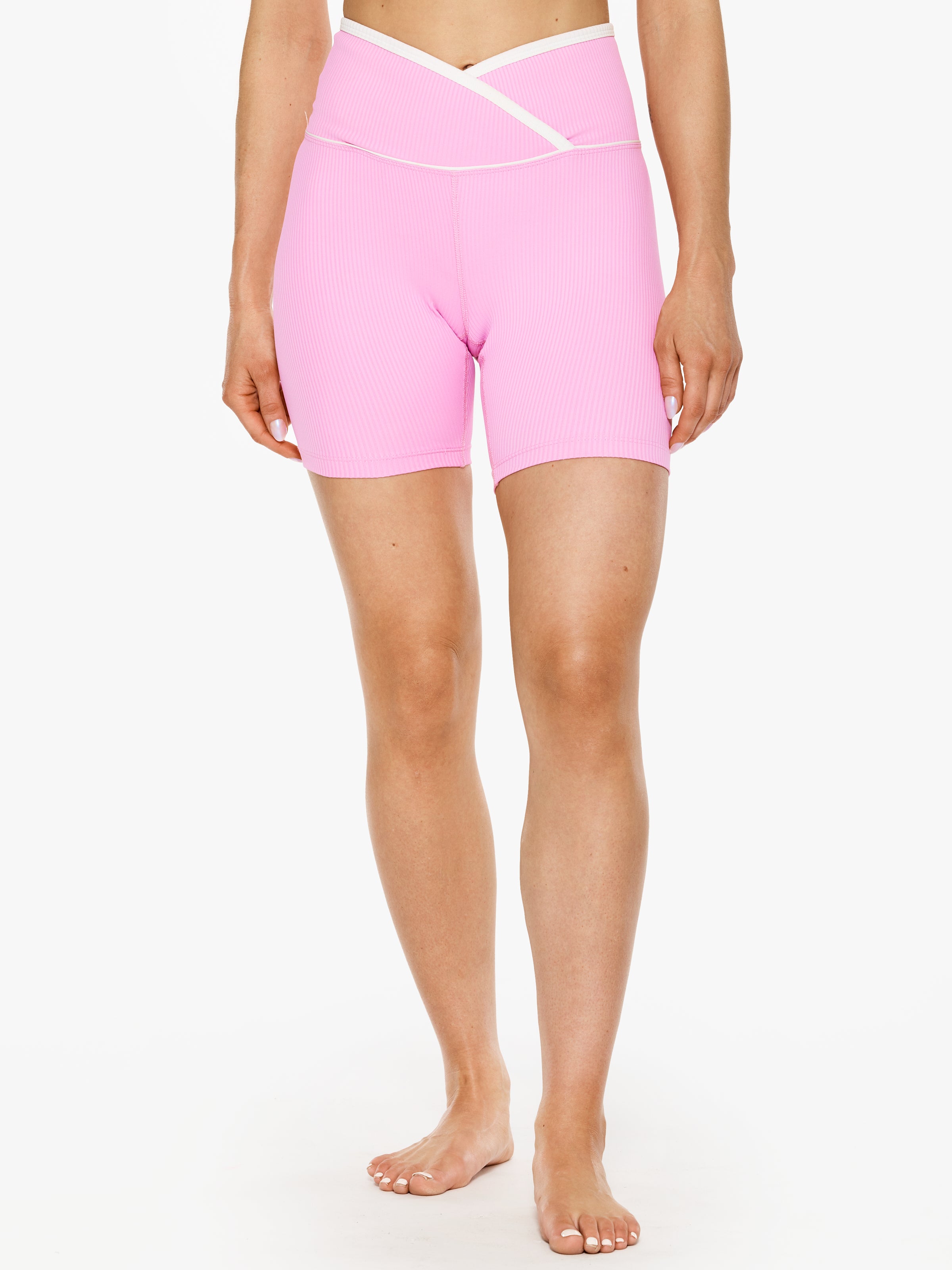 Year Of Ours Ribbed Two Tone Veronica Short