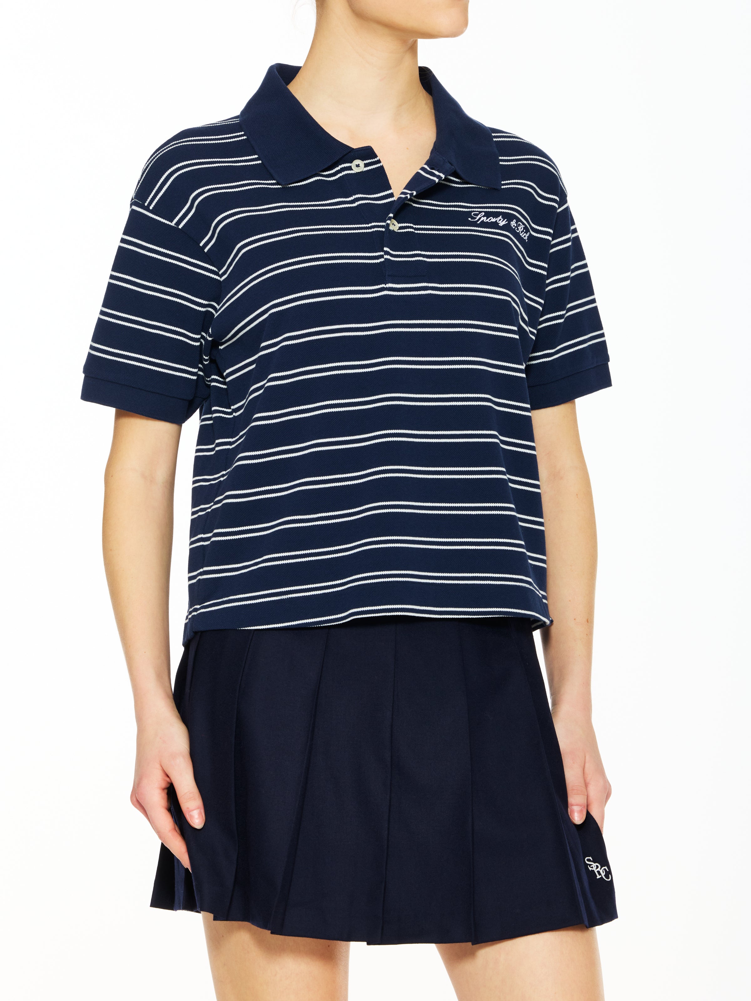 Sporty & Rich Signature Logo Polo – The Shop at Equinox
