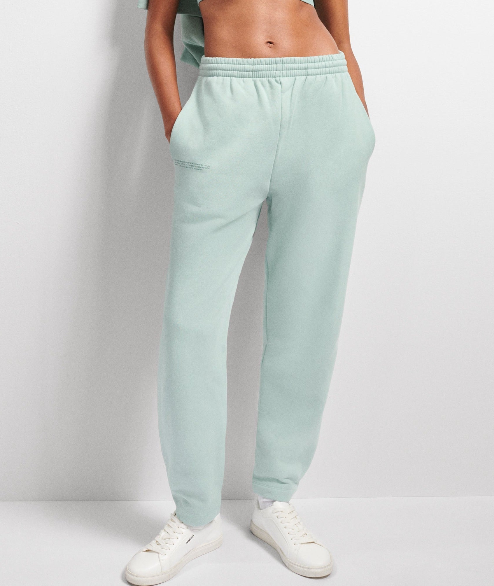 Heavyweight recycled cotton track pants clearance