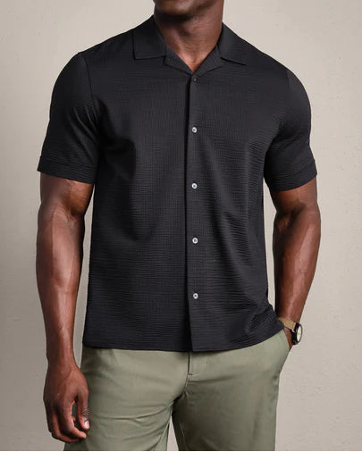 Rhone Commuter Seersucker Camp Shirt  The Shop at Equinox