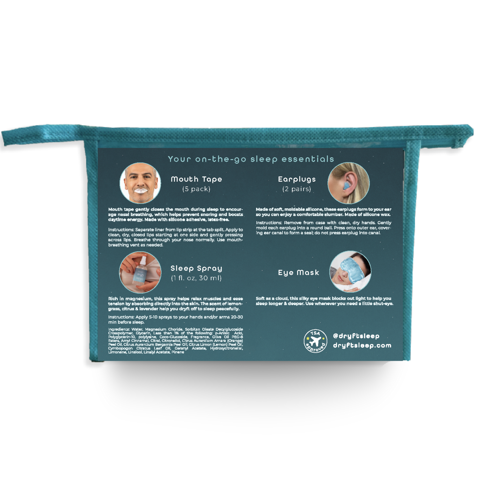 Dryft Sleep Sleep Essentials Kit