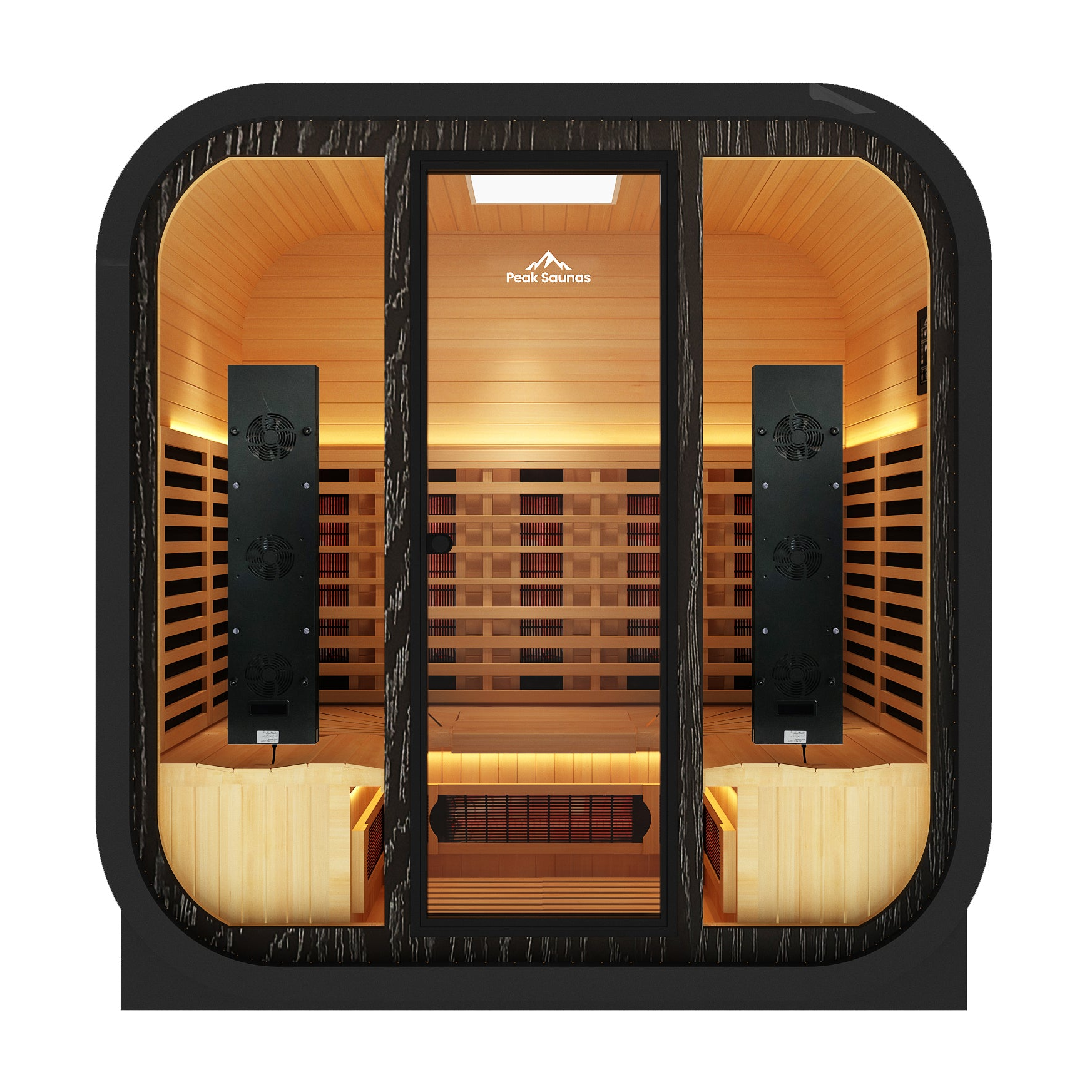 Peak El Capitan 4-Person Outdoor Full Spectrum Infrared Sauna