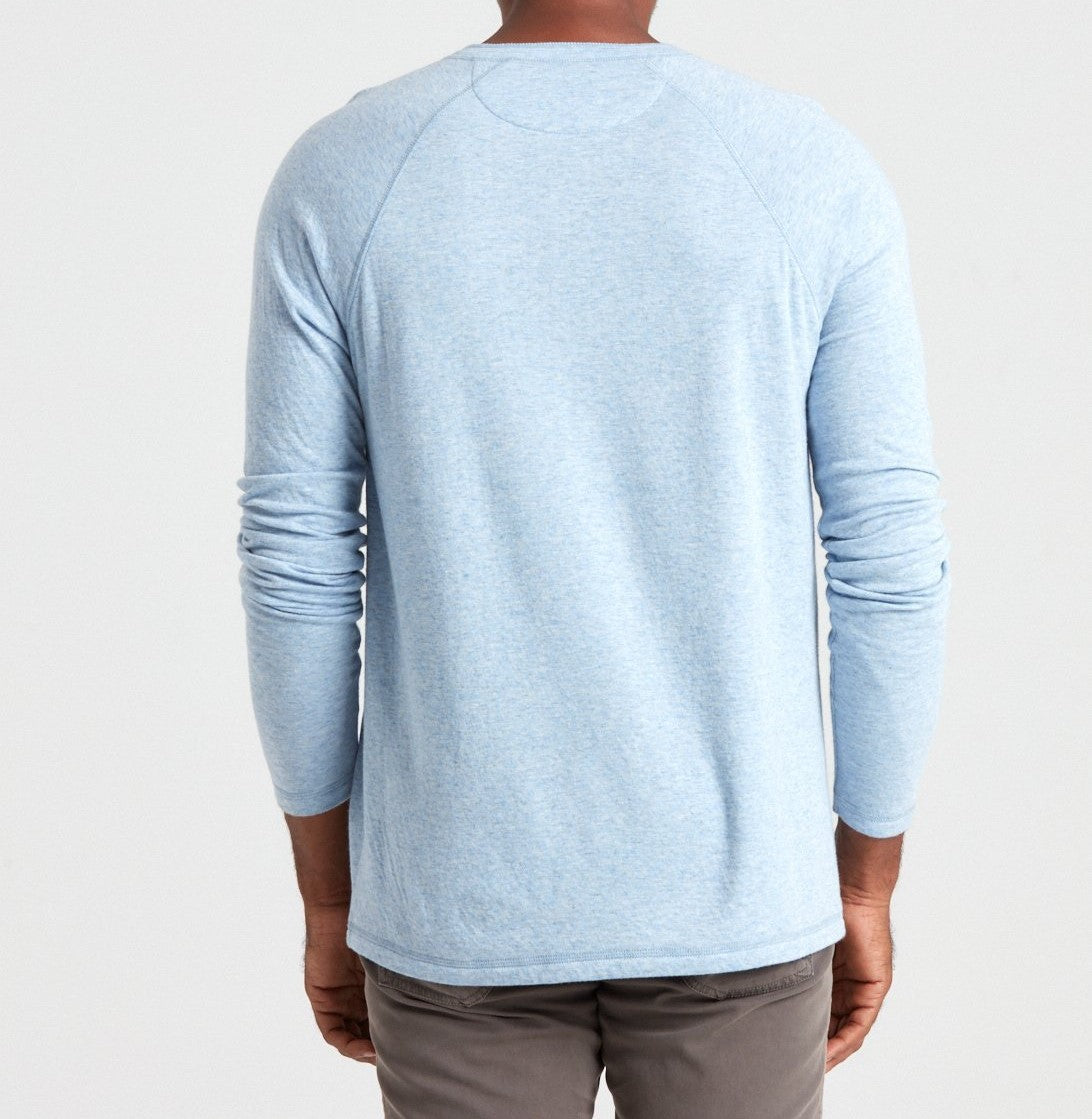 Faherty Long Sleeve Cloud Henley