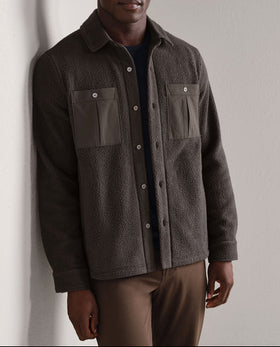 Rhone Fairbanks Fleece Shacket