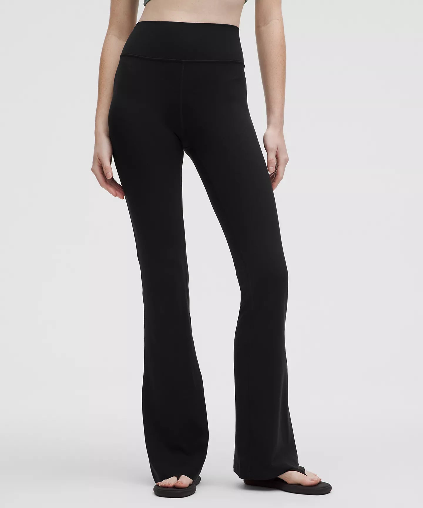lululemon Groove Nuluフォールドオーバーフレアパンツブラック Lululemon Groove Nulu™ High-Rise Flared Pant Regular – The Shop at