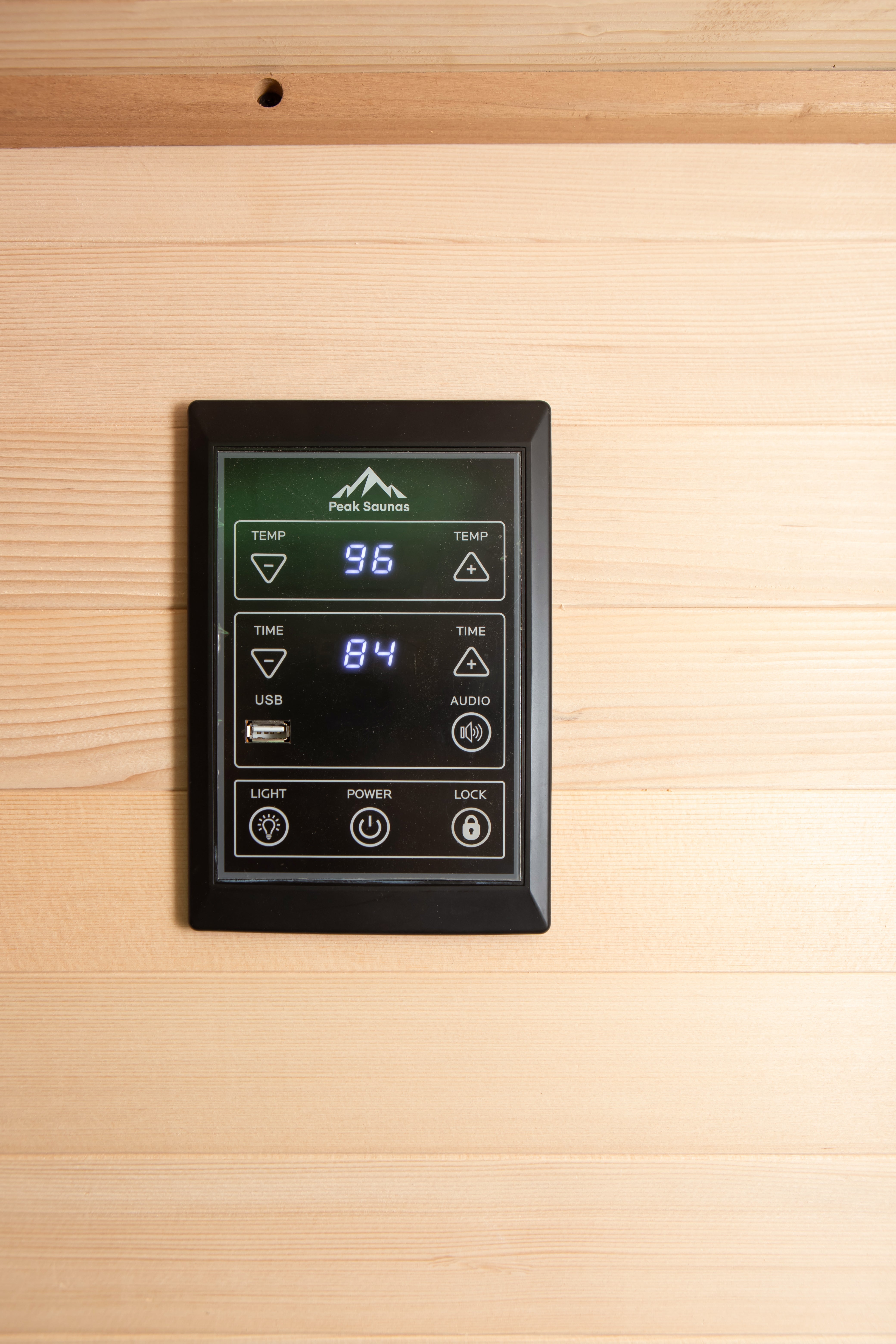 Patagonia 2-Person Outdoor Full Spectrum Infrared Sauna with Full-Body Medical-Grade Red Light Therapy and Smart WiFi App Control