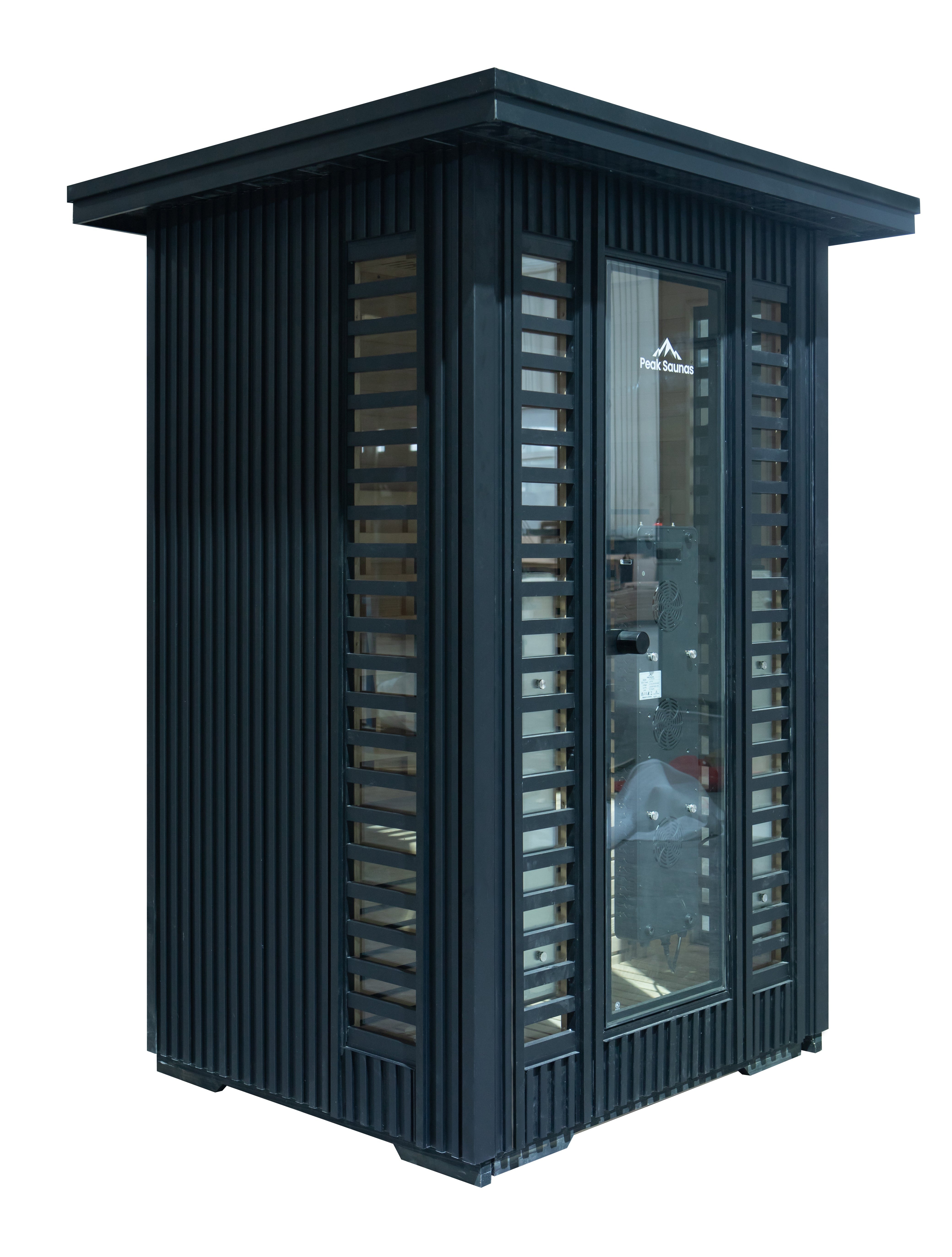 Patagonia 2-Person Outdoor Full Spectrum Infrared Sauna with Full-Body Medical-Grade Red Light Therapy and Smart WiFi App Control