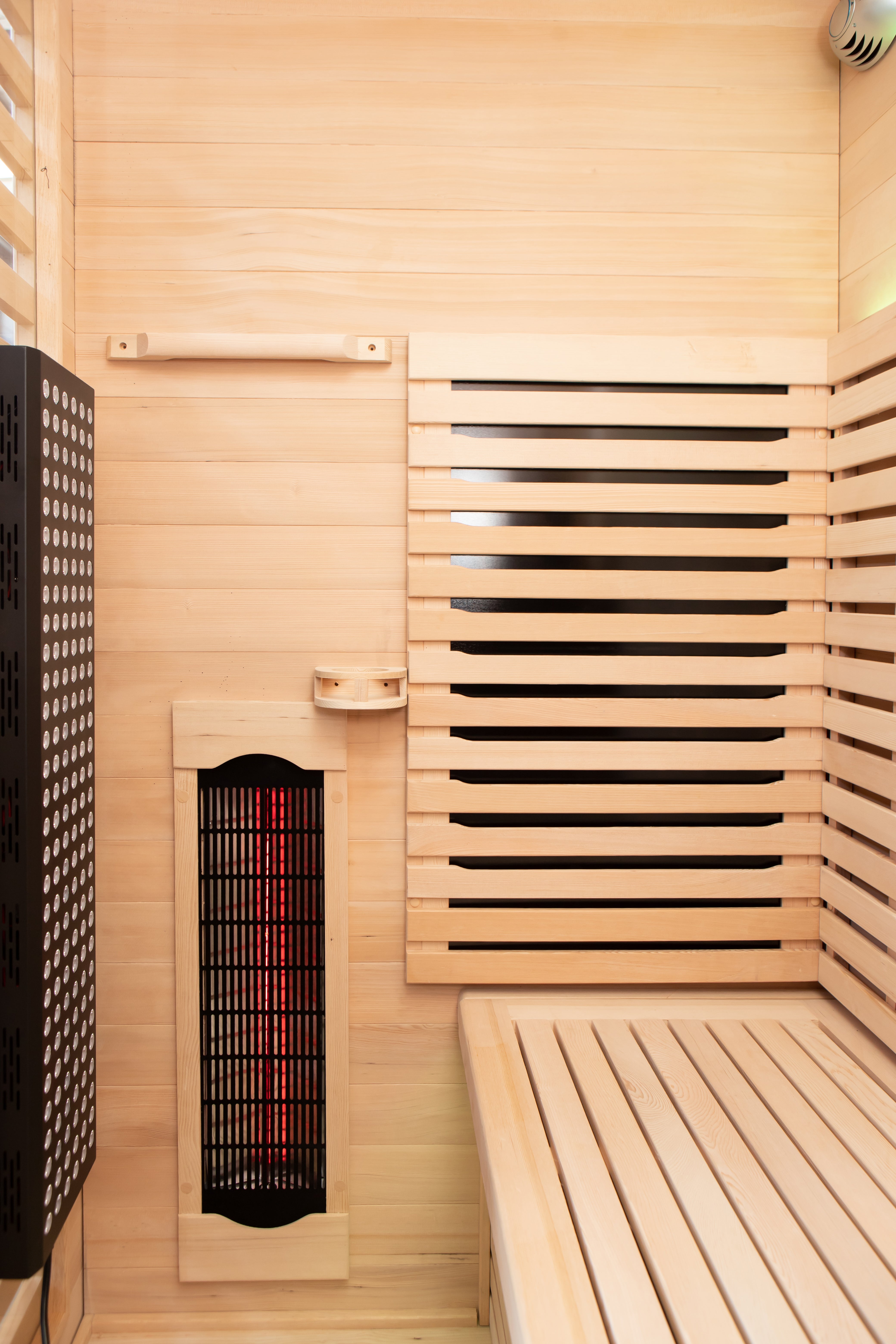 Denali 3-Person Full Spectrum Infrared Sauna with Full-Body Medical-Grade Red Light Therapy & Smart WiFi App Control