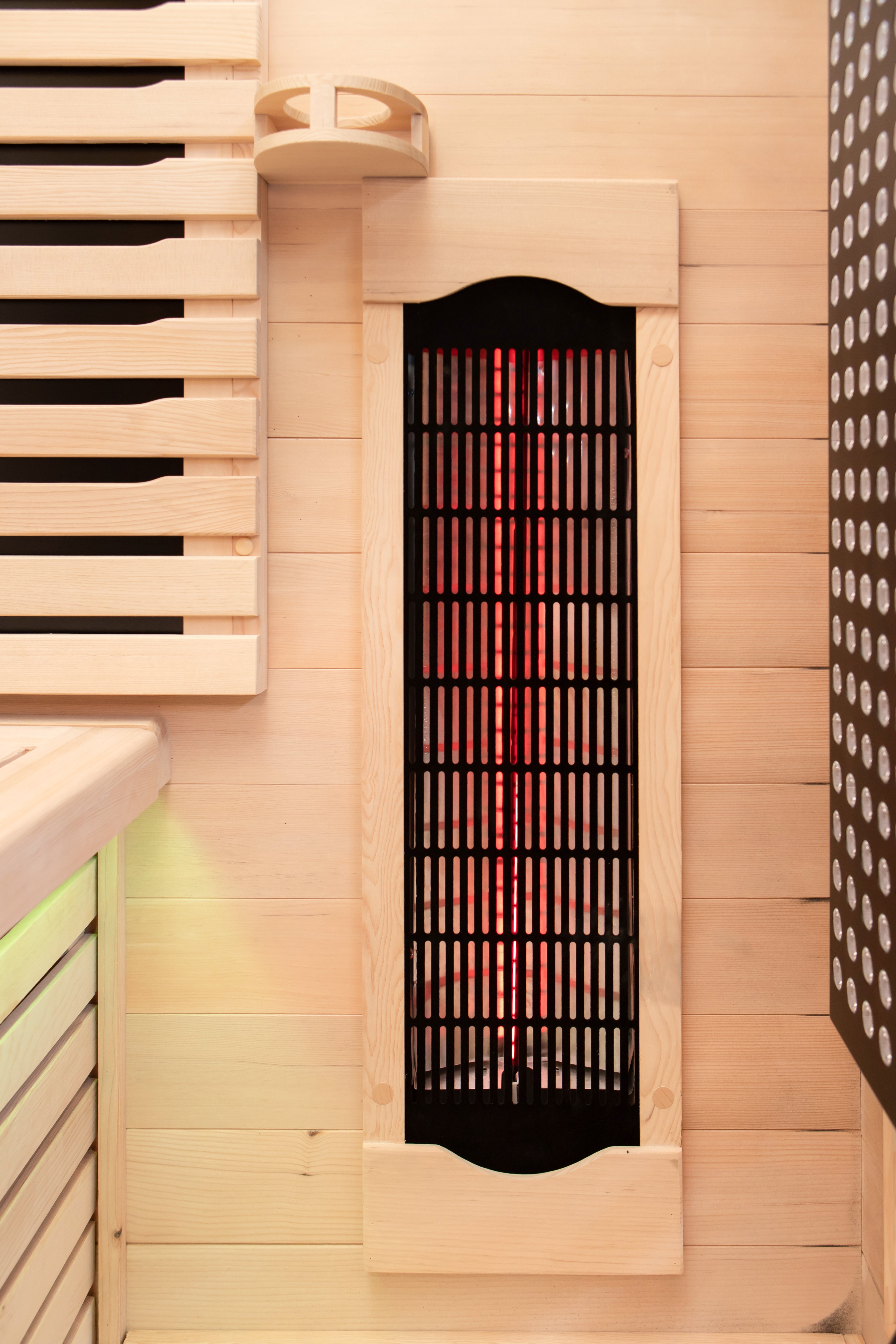 Denali 3-Person Full Spectrum Infrared Sauna with Full-Body Medical-Grade Red Light Therapy & Smart WiFi App Control