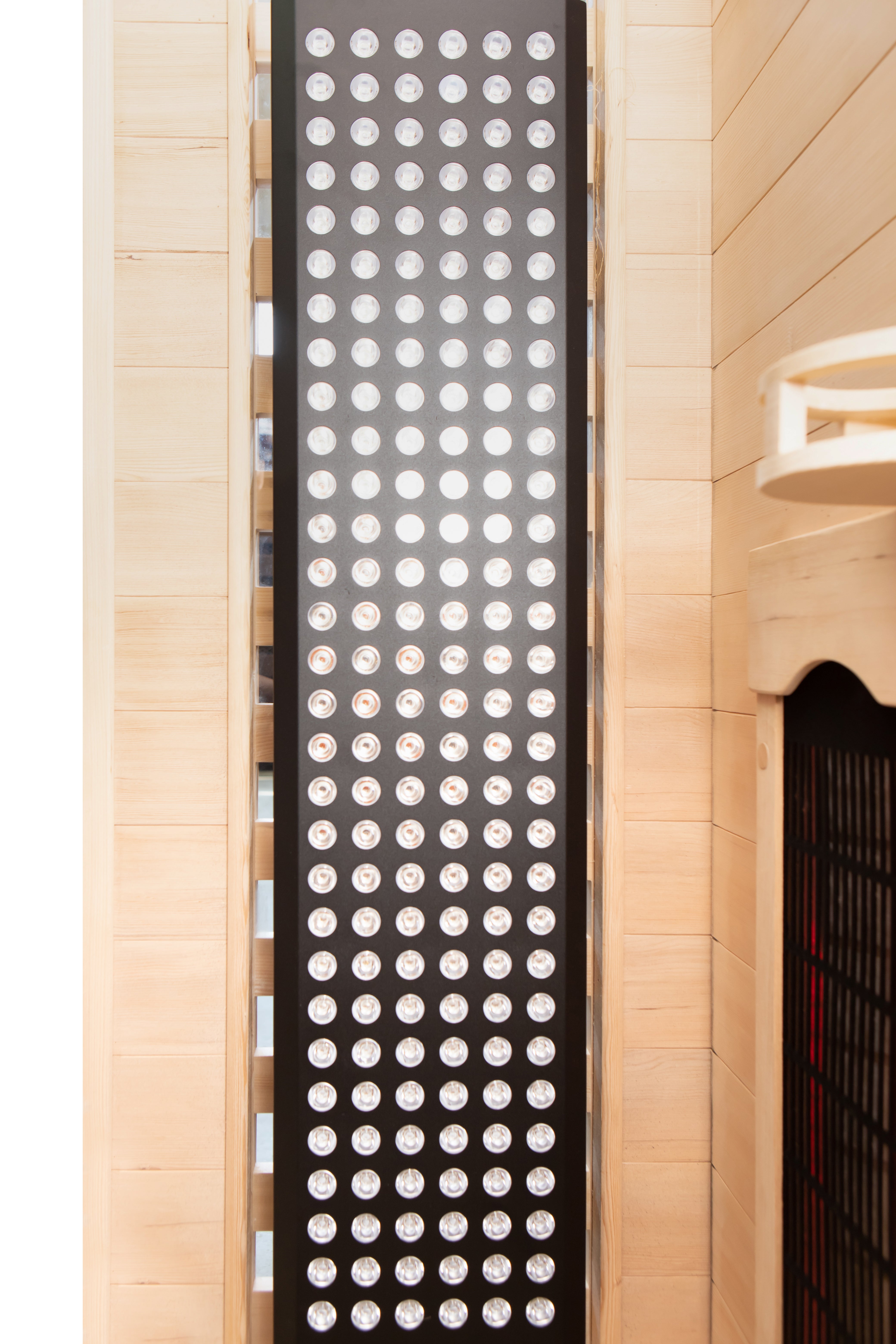 Denali 3-Person Full Spectrum Infrared Sauna with Full-Body Medical-Grade Red Light Therapy & Smart WiFi App Control