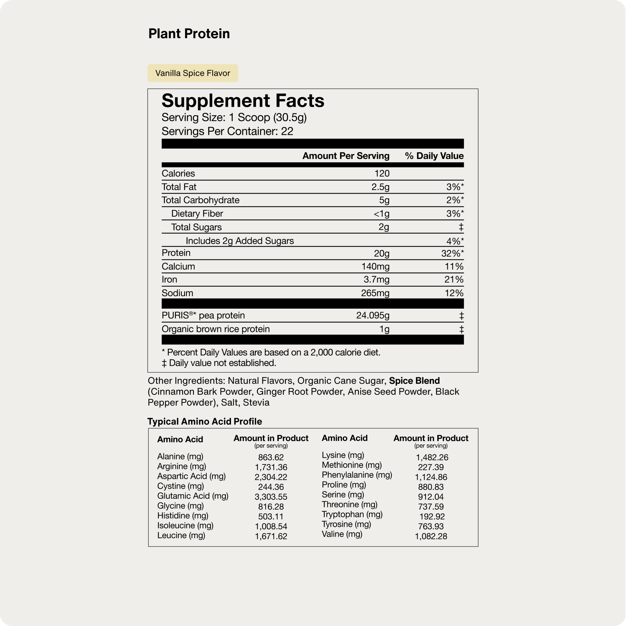 Momentous 100% Plant Protein Powder