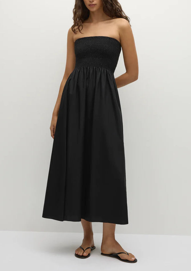 Faithfull The Brand Jamie Midi Dress The Shop at Equinox Faithfull The Brand Jamie Midi Dress The Shop at Equinox