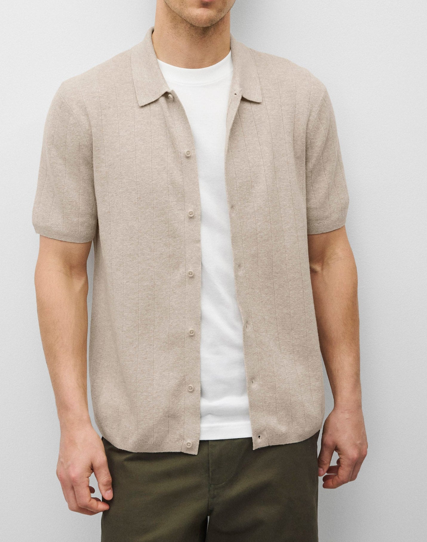 Regining Champ Cotton Linen Piazza Shirt