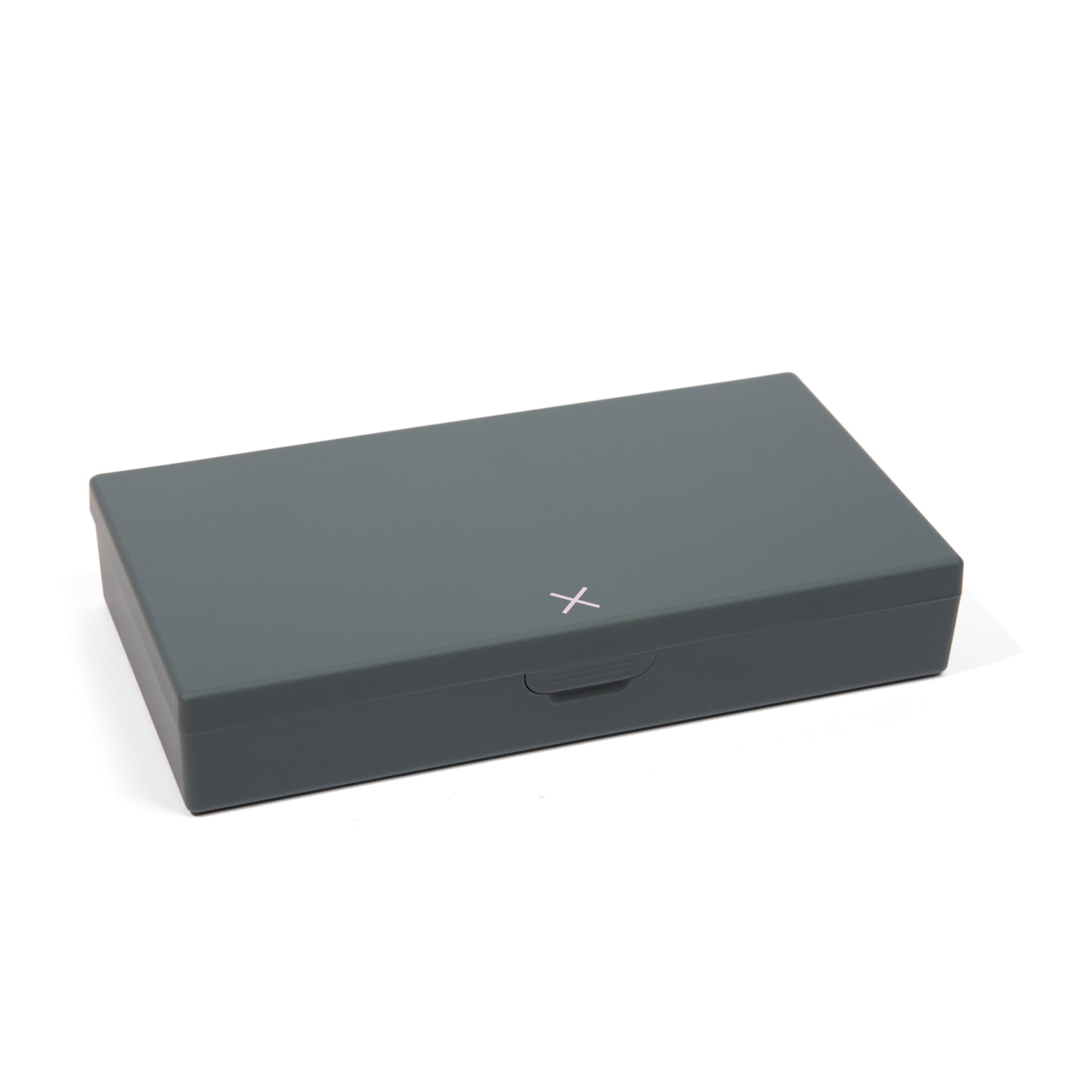 Charcoal Gray AM/PM Pill Box