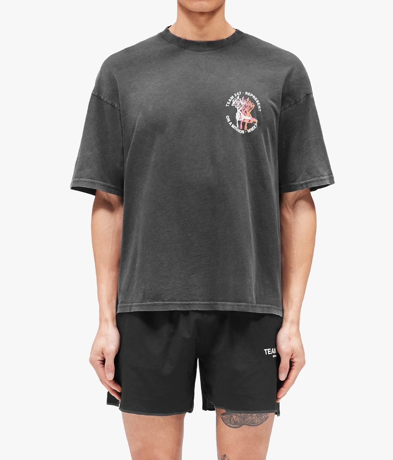 Represent 247 Torch Crop Tee