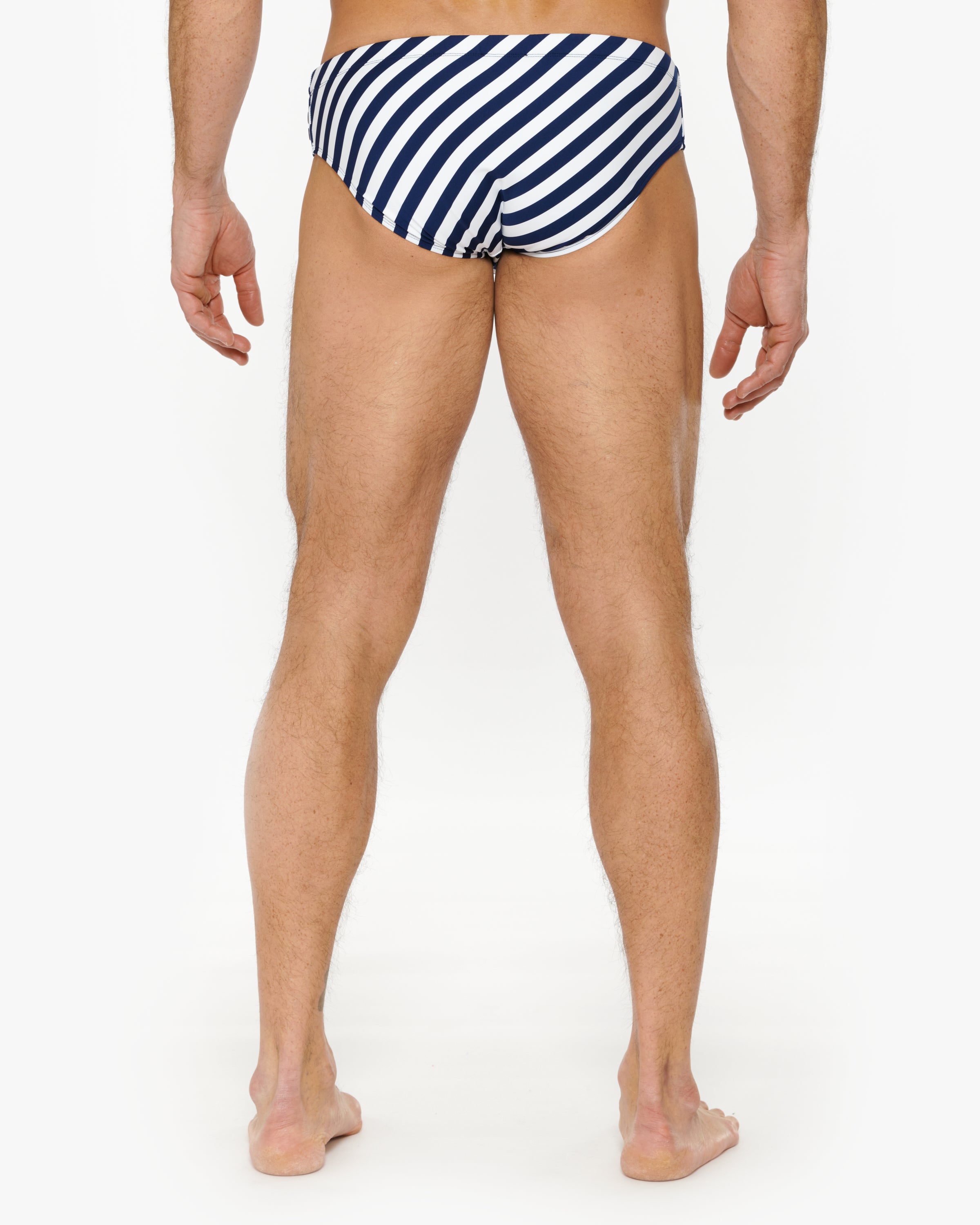 RON DORFF SWIM BRIEFS DIAGONAL STRIPES