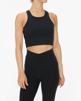 BEYOND YOGA FOCUS CROPPED TANK