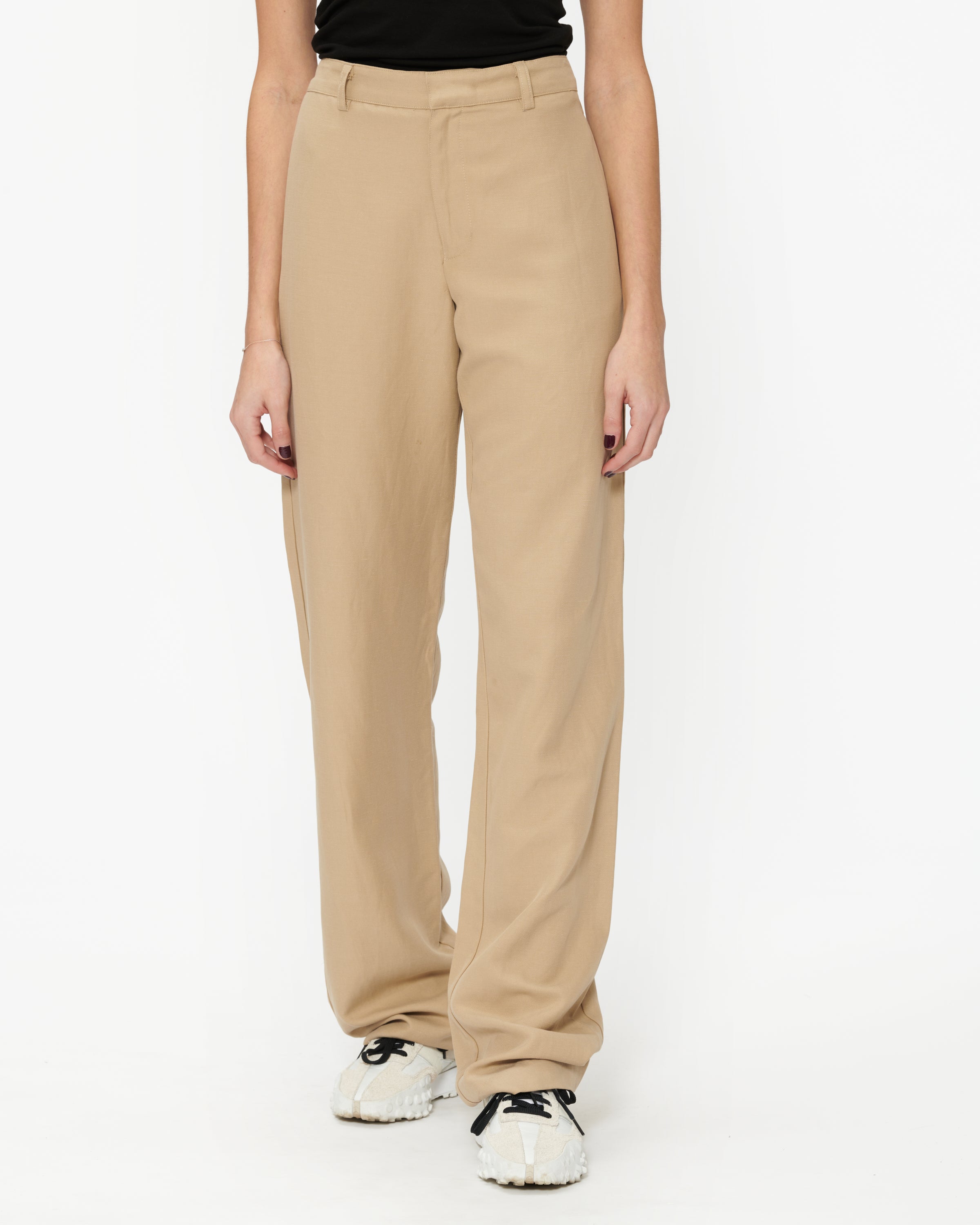 Enza Costa Twill Straight Leg Trouser- Clay. Shop Women's Pants at West of  Woodward Online or Visit Our Boutique in Yaletown, Vancouver, Canada.