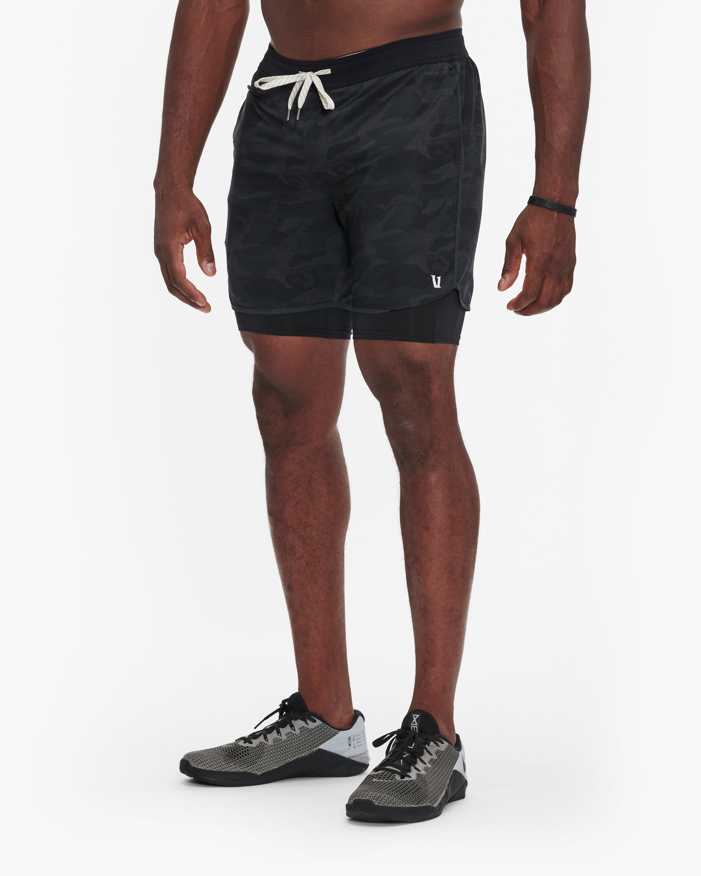 VUORI STOCKTON SHORT 6.5" - LINED - BLACK CAMO