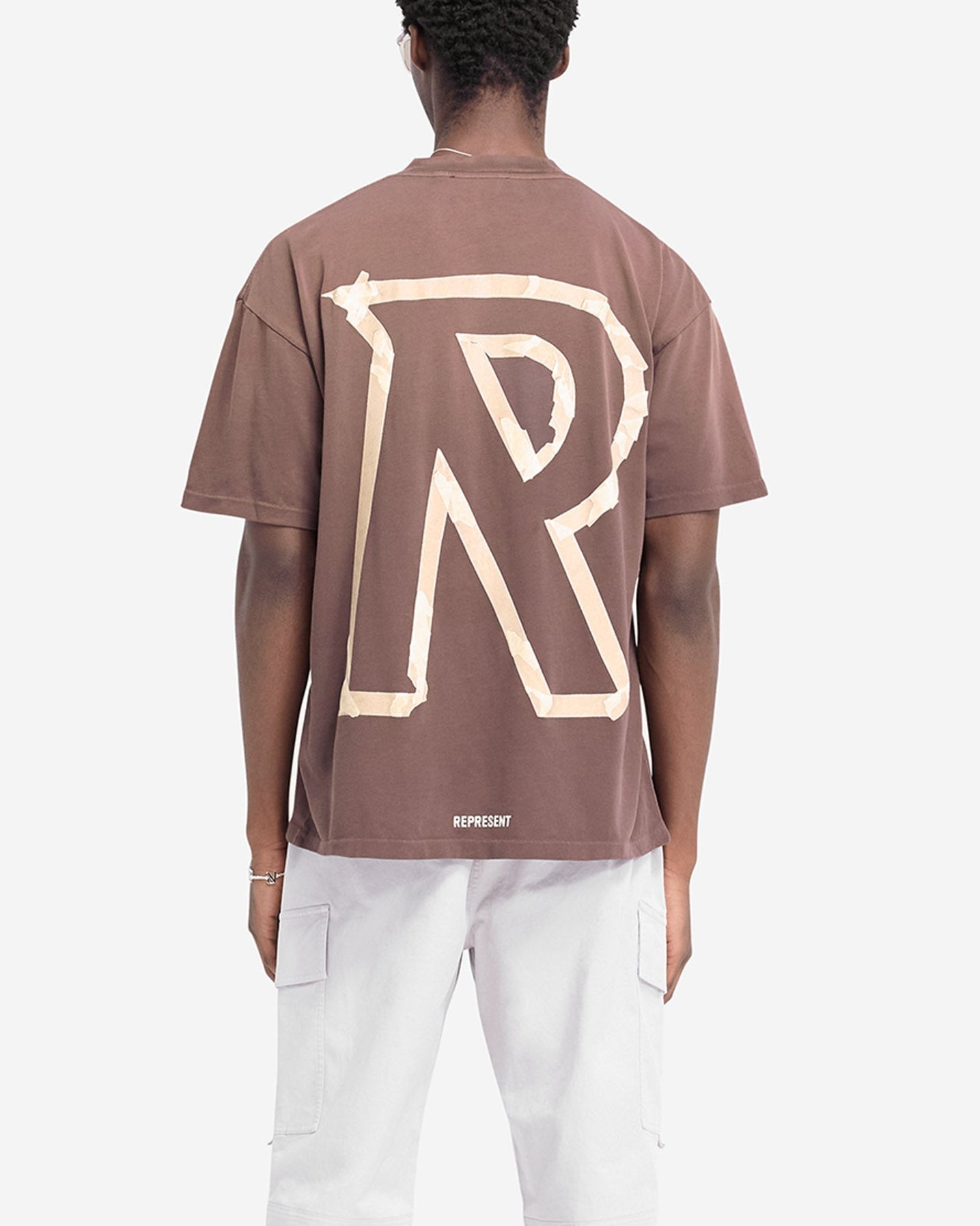 Represent Masking Tape Initial T-Shirt