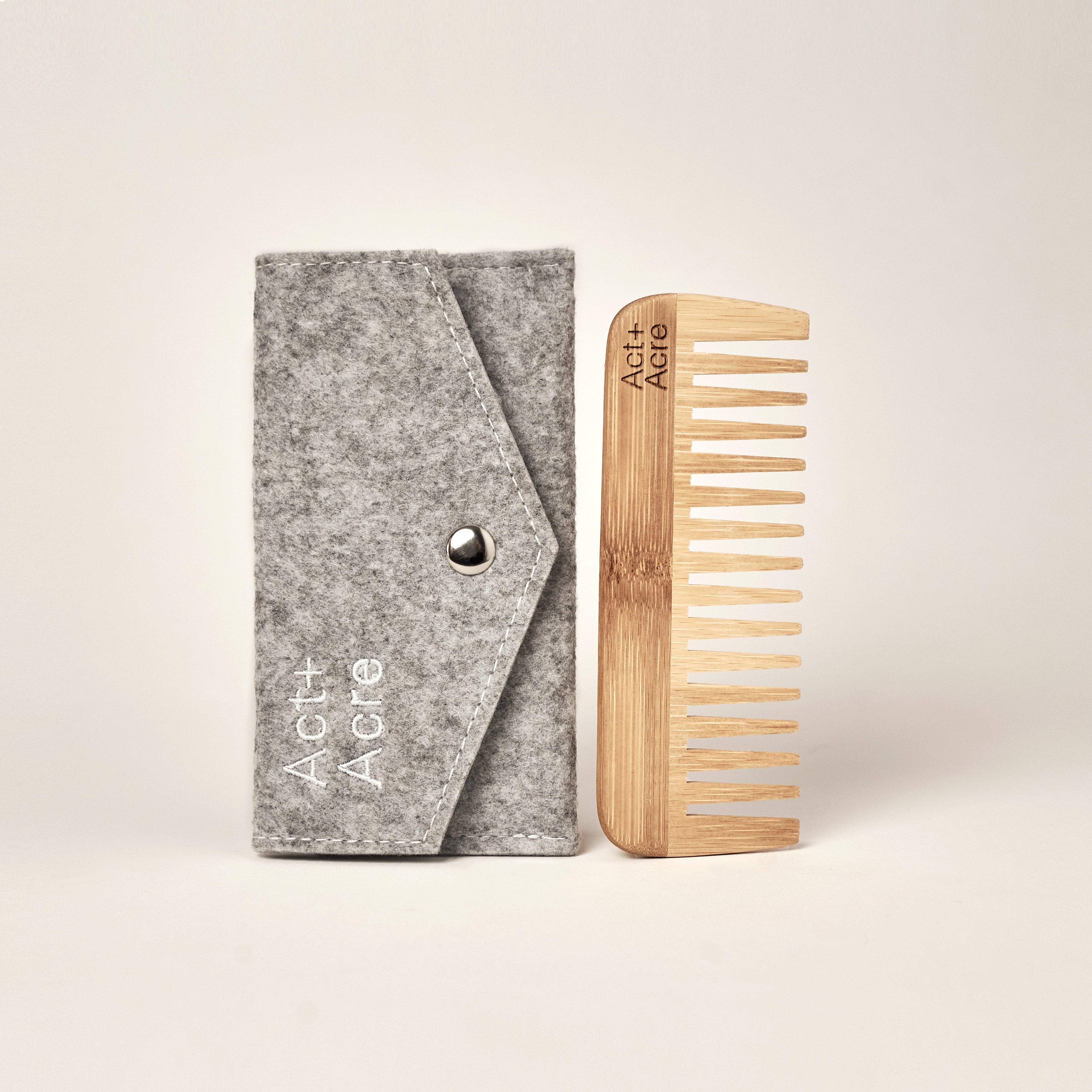 Act+Acre Organic Bamboo Comb