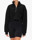 All Fenix Arlo Crop 1/2 Zip Sweater