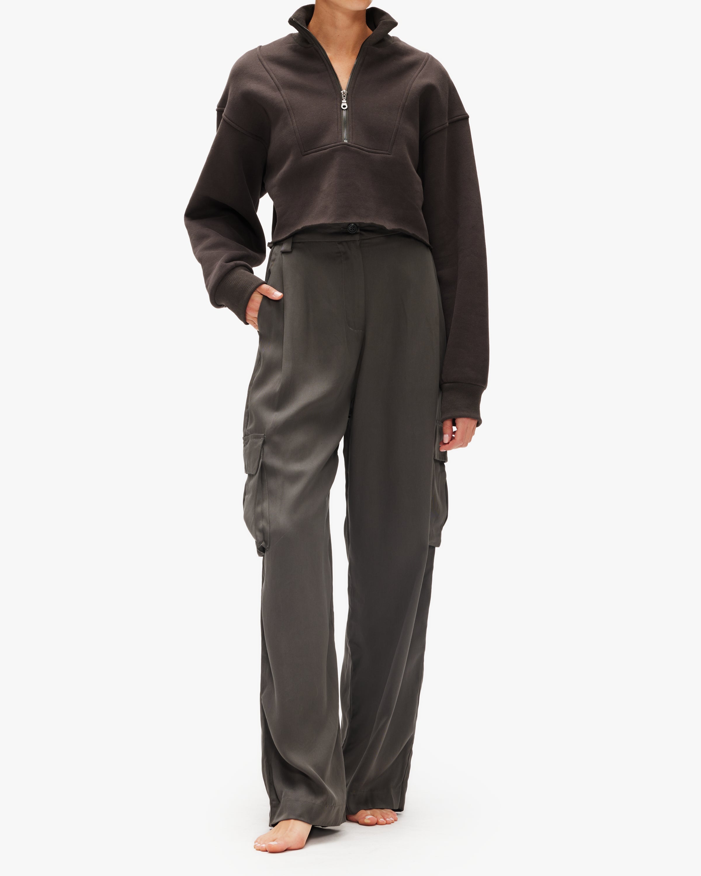 All Fenix Arlo Crop 1/2 Zip Sweatshirt