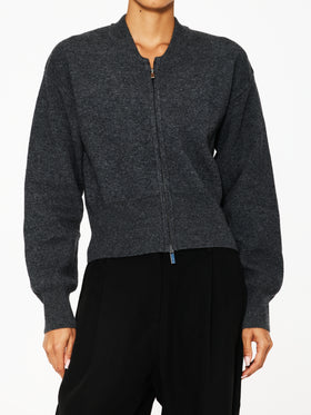 All Fenix Two Way Zip Knit Bomber