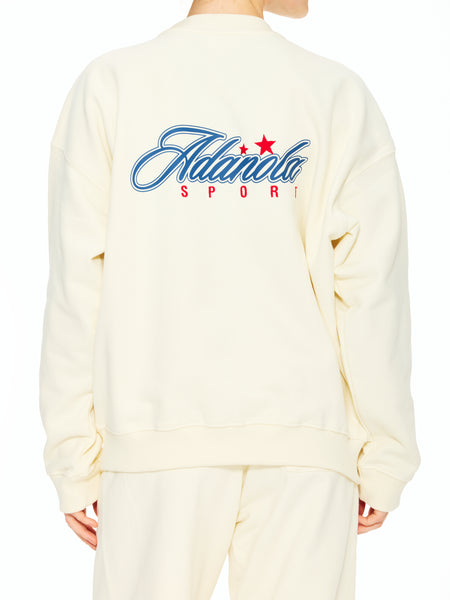 Salsation Oversized Sweat shirt ！ Adanola Varsity Collegiate Oversized Sweatshirt – The Shop at Equinox