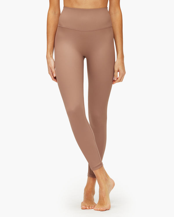 All Fenix Areo Wood Leggings (Small) Tan at  Women's Clothing store
