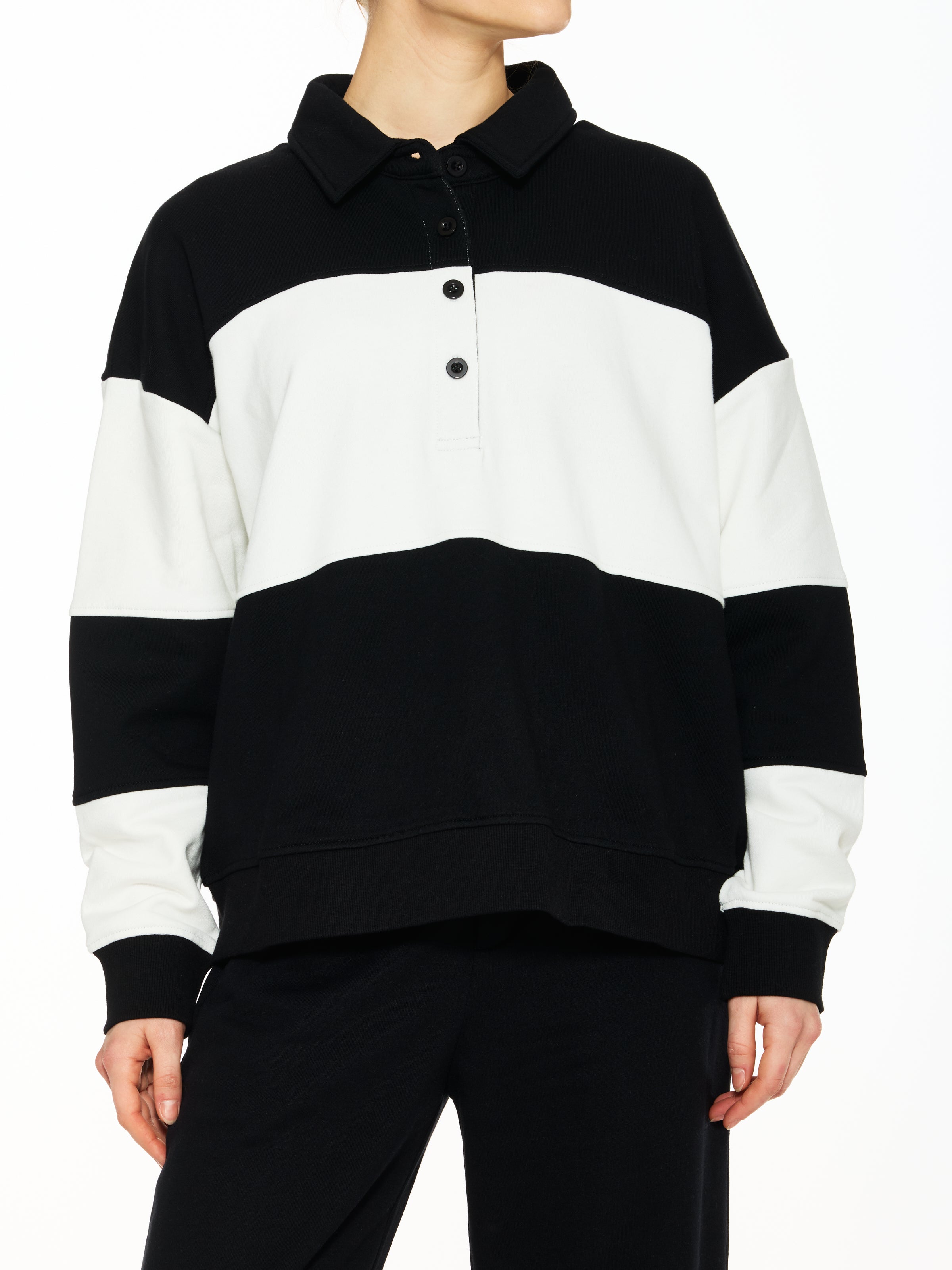 All Fenix French Terry Contrast Rugby Polo