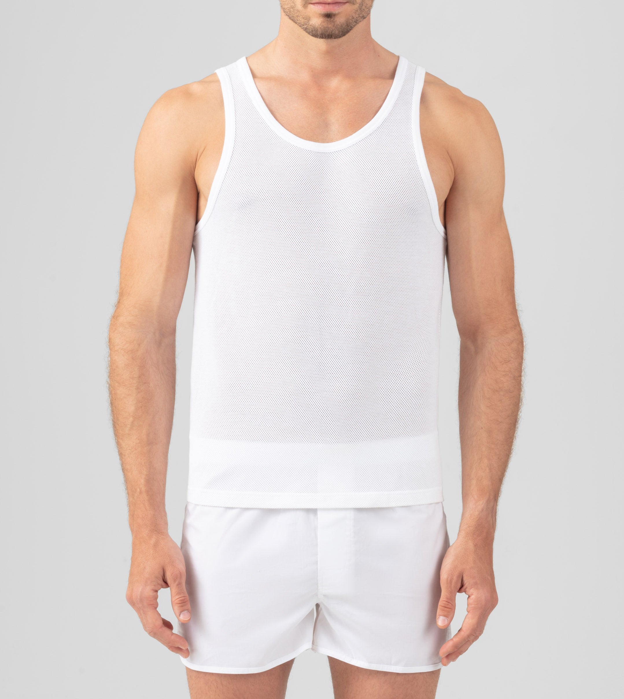 Ron Dorff Mesh Tank Top