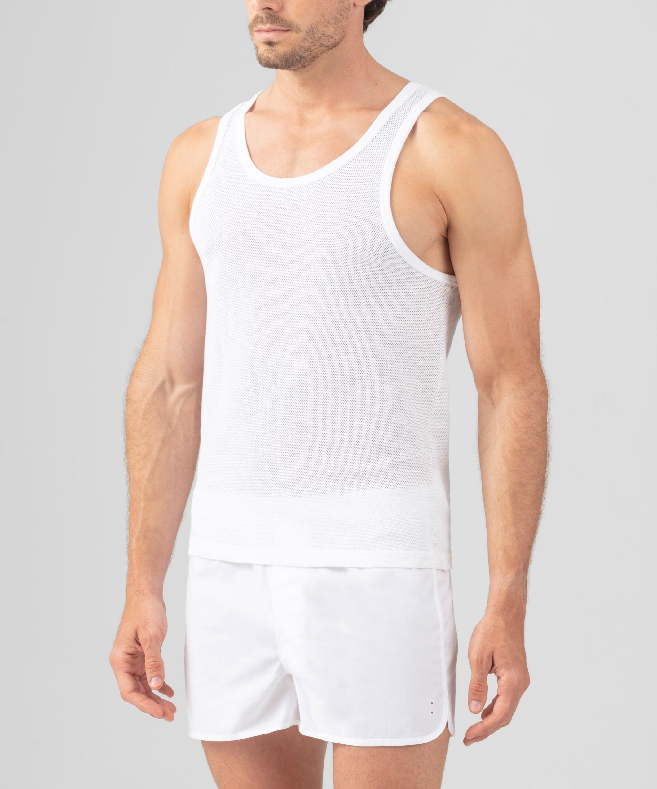 Ron Dorff Mesh Tank Top