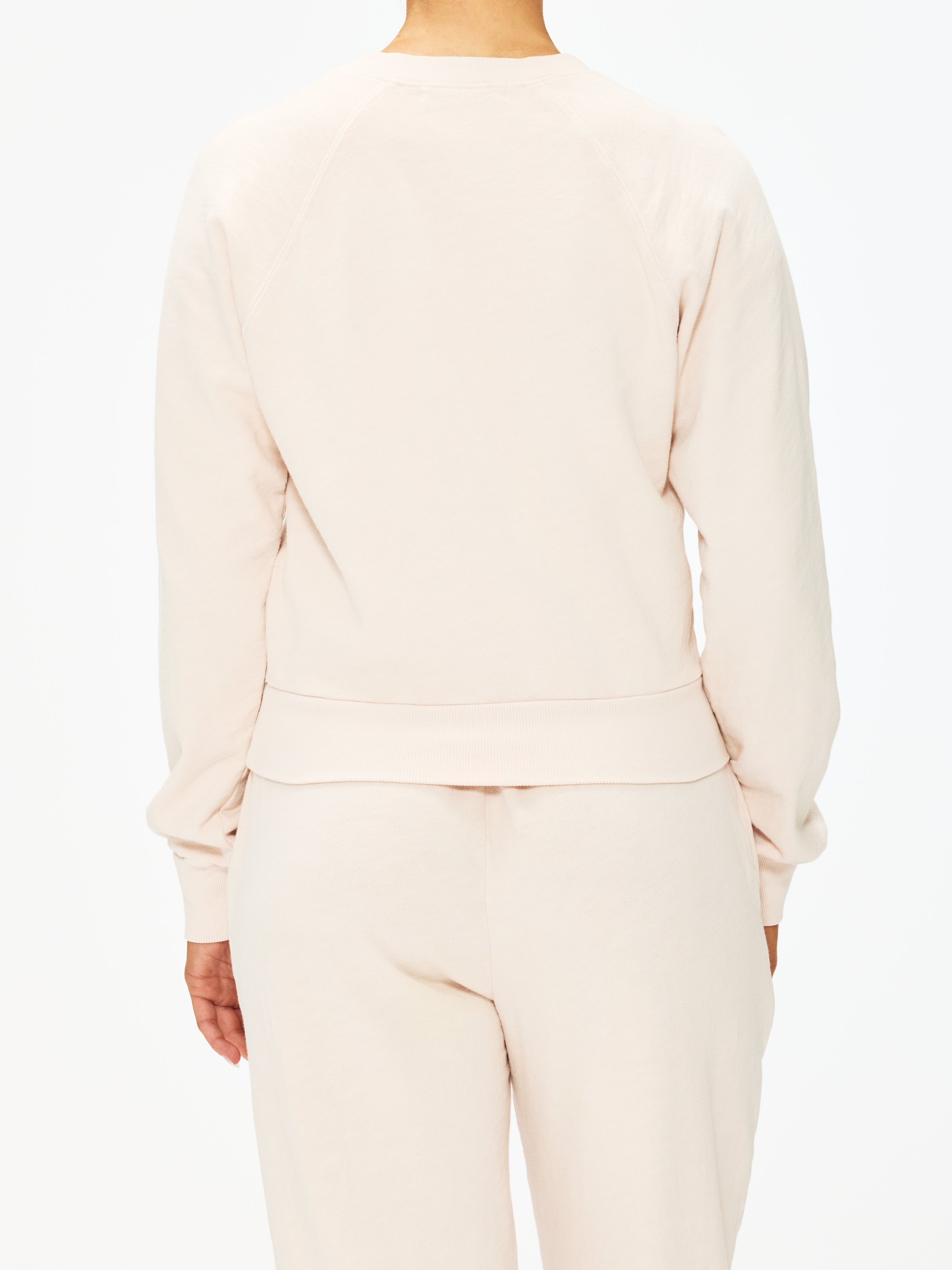 Eterne Shrunken Raglan Sweatshirt