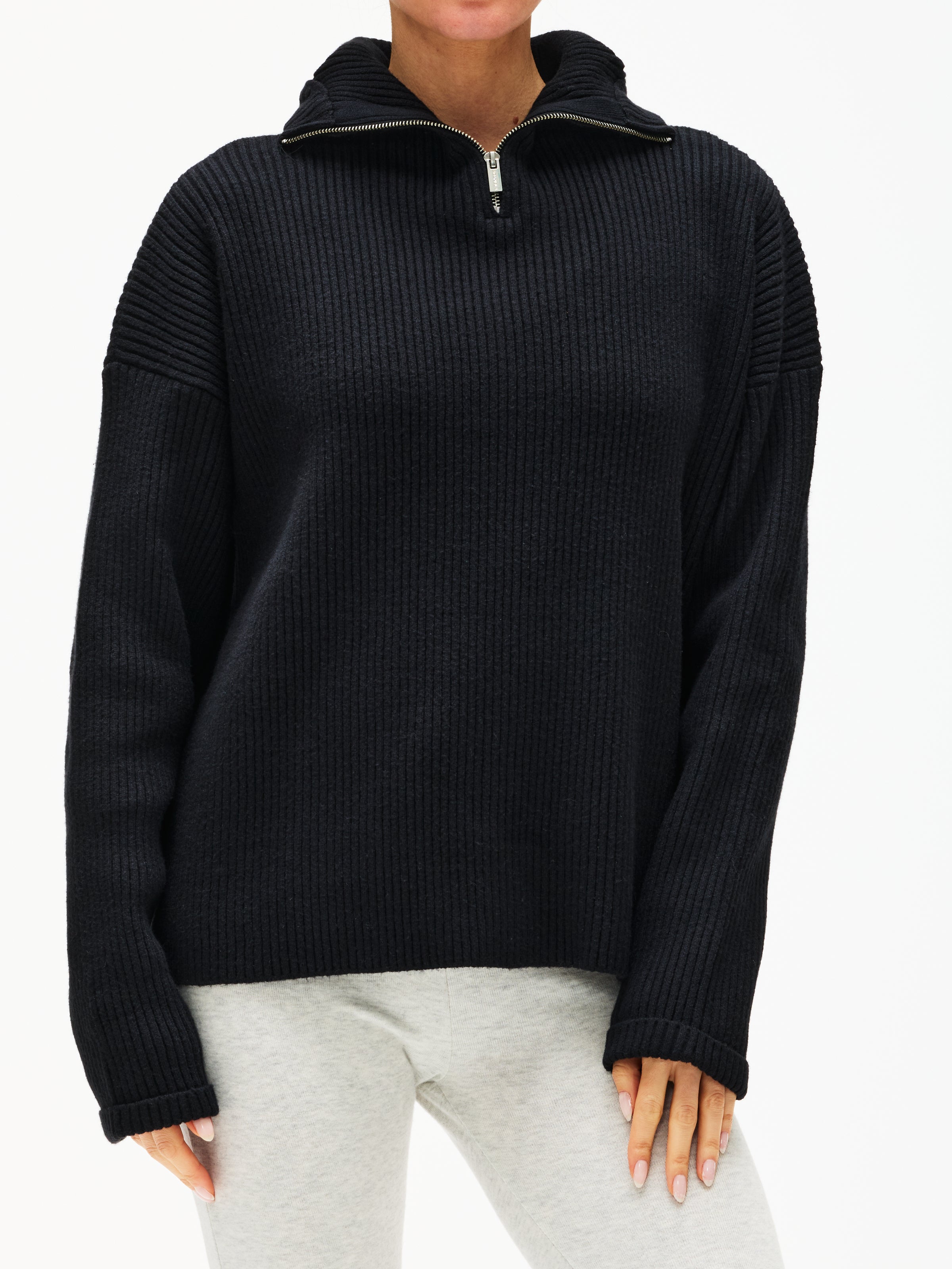 Adanola Balaclava Knit Hoodie