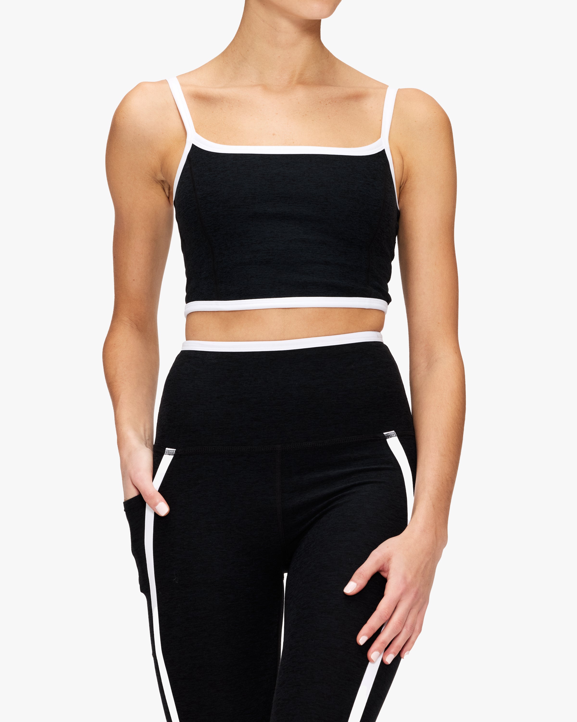 Beyond Yoga Spacedye New Moves High Cropped Tank